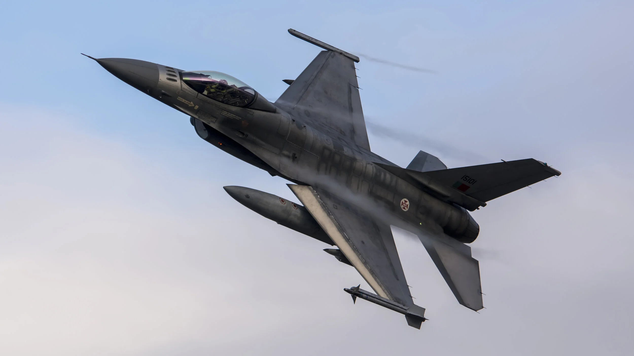 FAP BA5 (Monte Real, Portugal) Real Thaw 18. Portuguese Air Force 15101 General Dynamics F16MLU