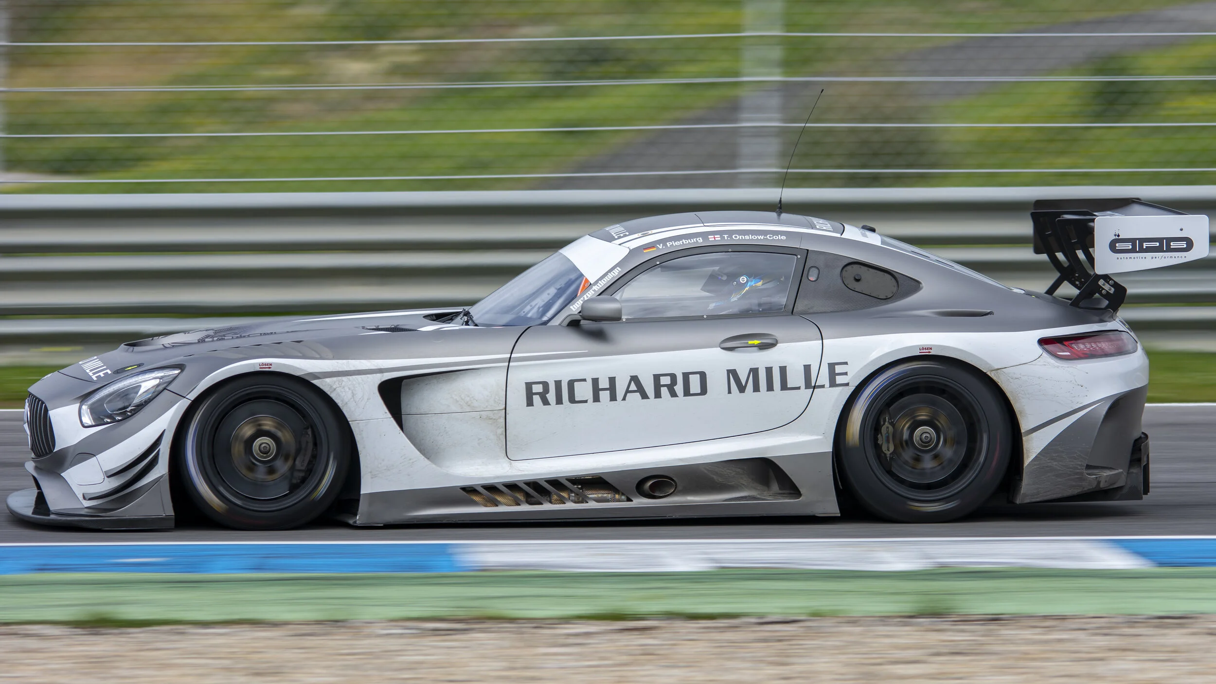 Estoril Circuit, Potugal. SPS Automotive Performance, Mercedes AMG GT3 Richard Mille Livery, Pre season Tests. April 2018