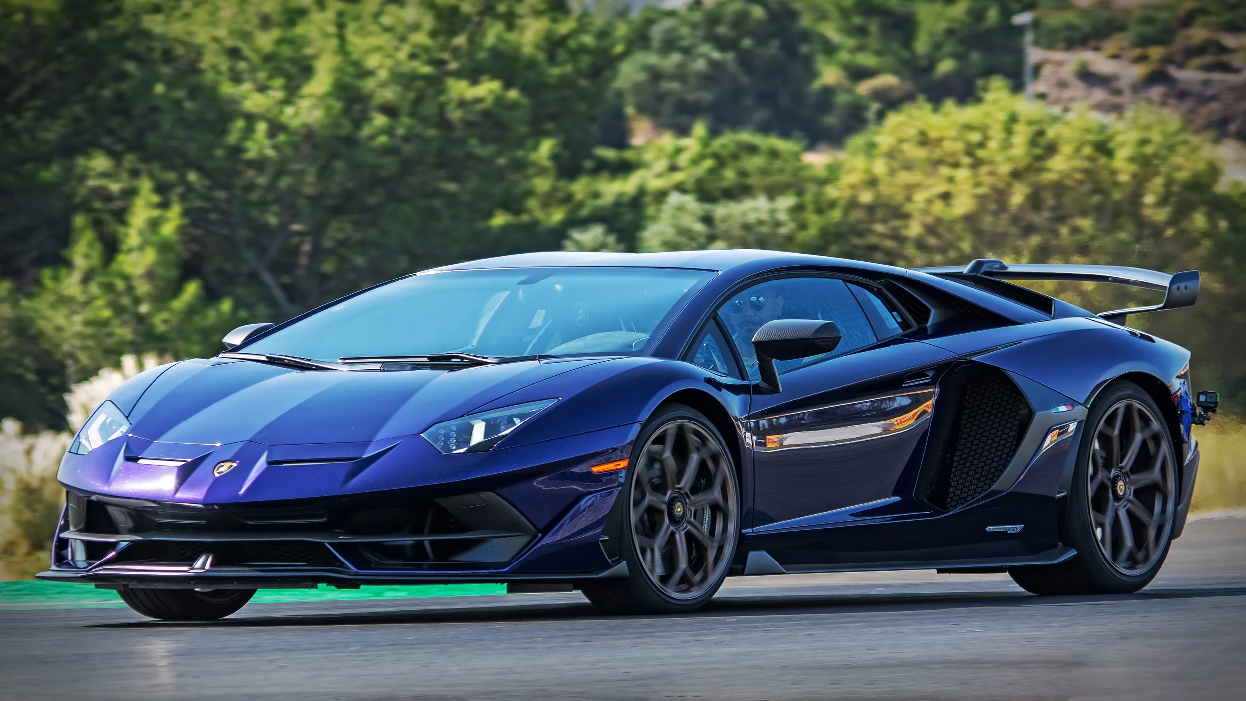 Estoril Circuit, Portugal. Lamborghini Aventador SVJ Release Sept 2018.