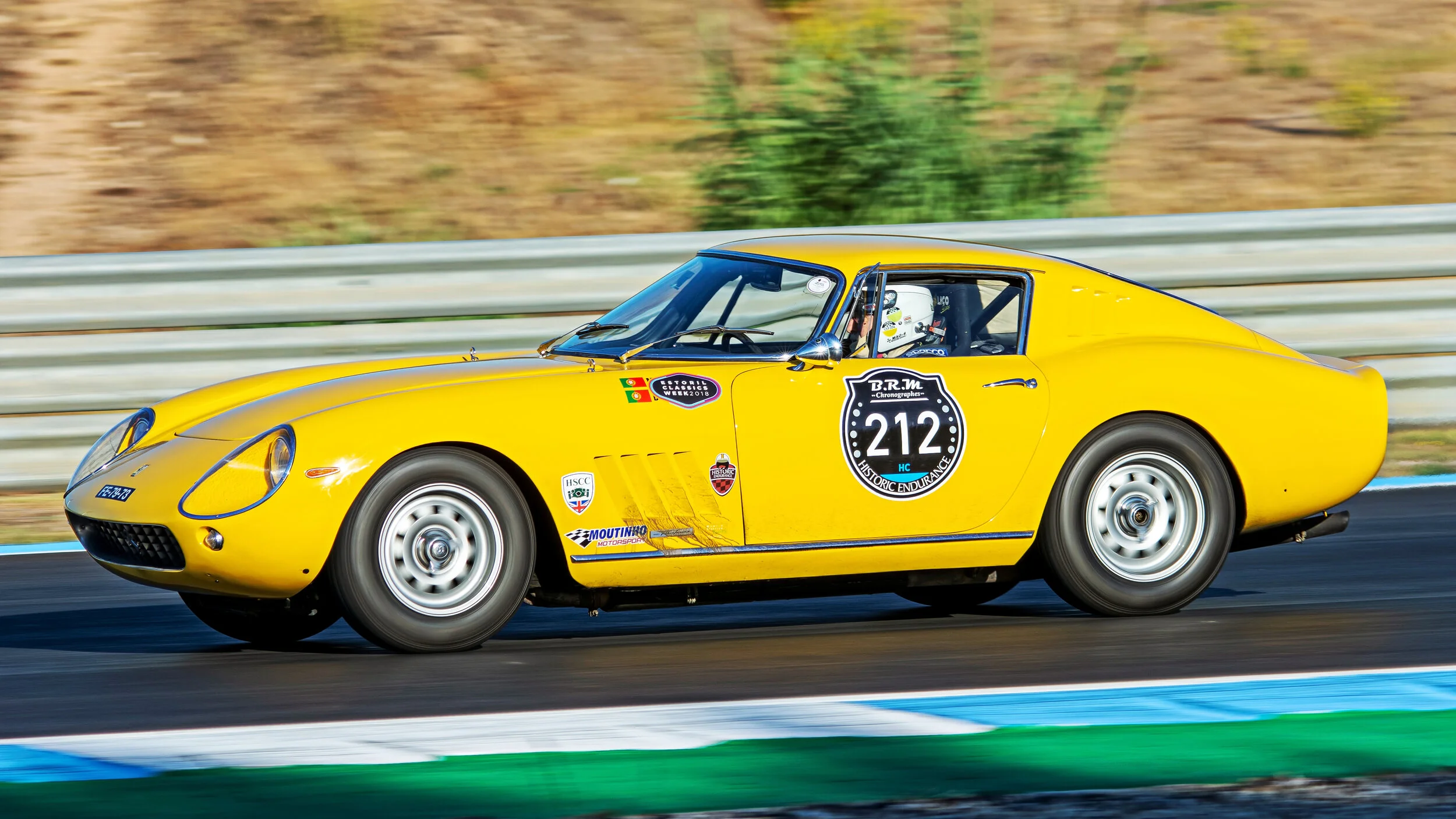 Estoril Circuit, Portugal. Estoril Classic Week Oct 2018. Ferrari 275 GTB