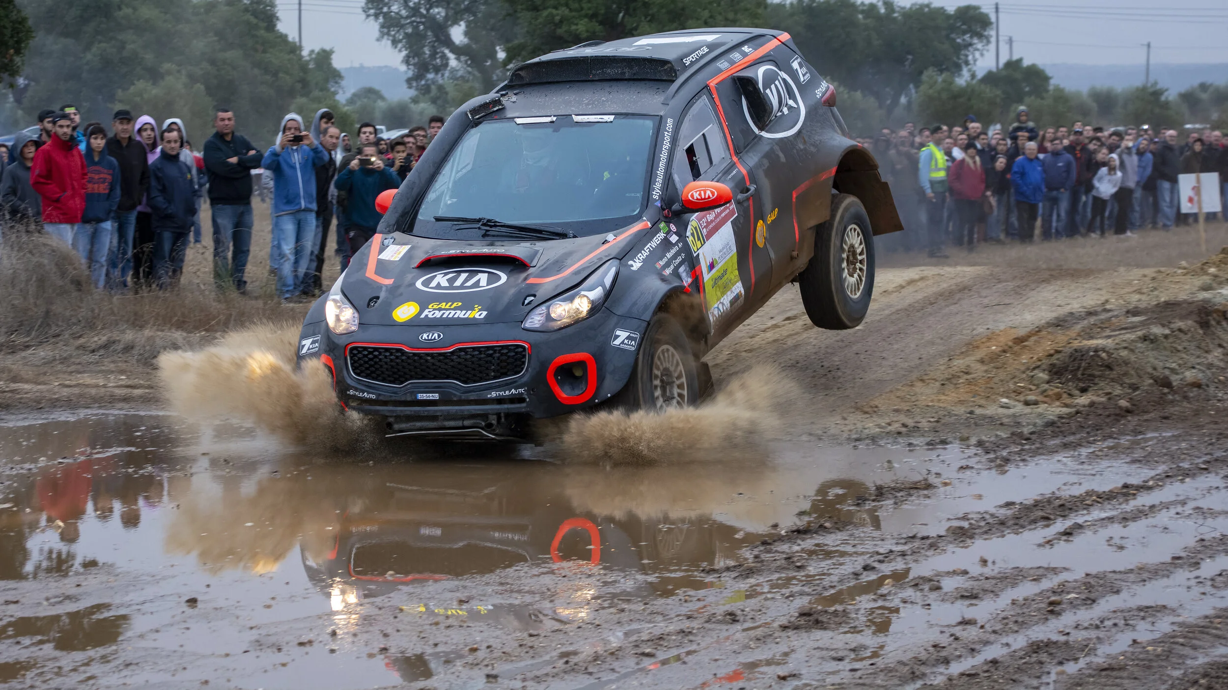 Portalegre, Portugal. 32º Baja Portalegre 500. Kia Sportage TT