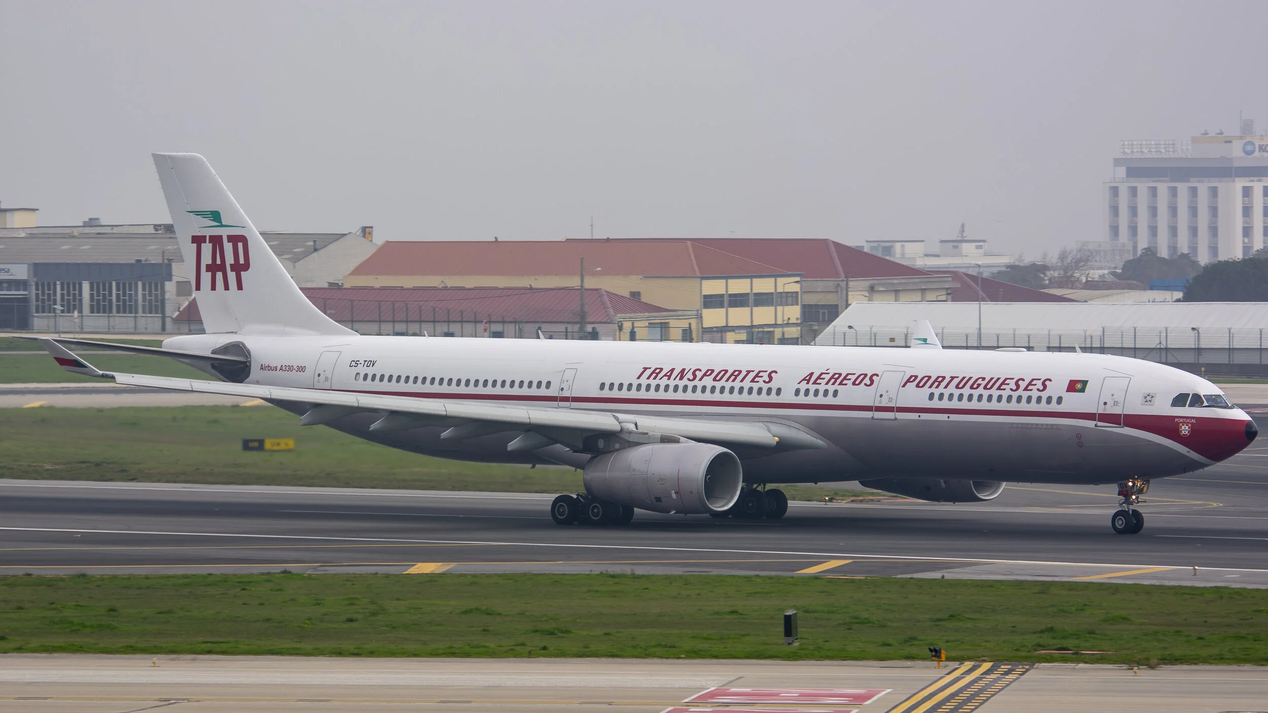 LPPT (Lisbon, Portugal) TAP Air Portugal CS-TOV Airbus A330-343 Special Livery