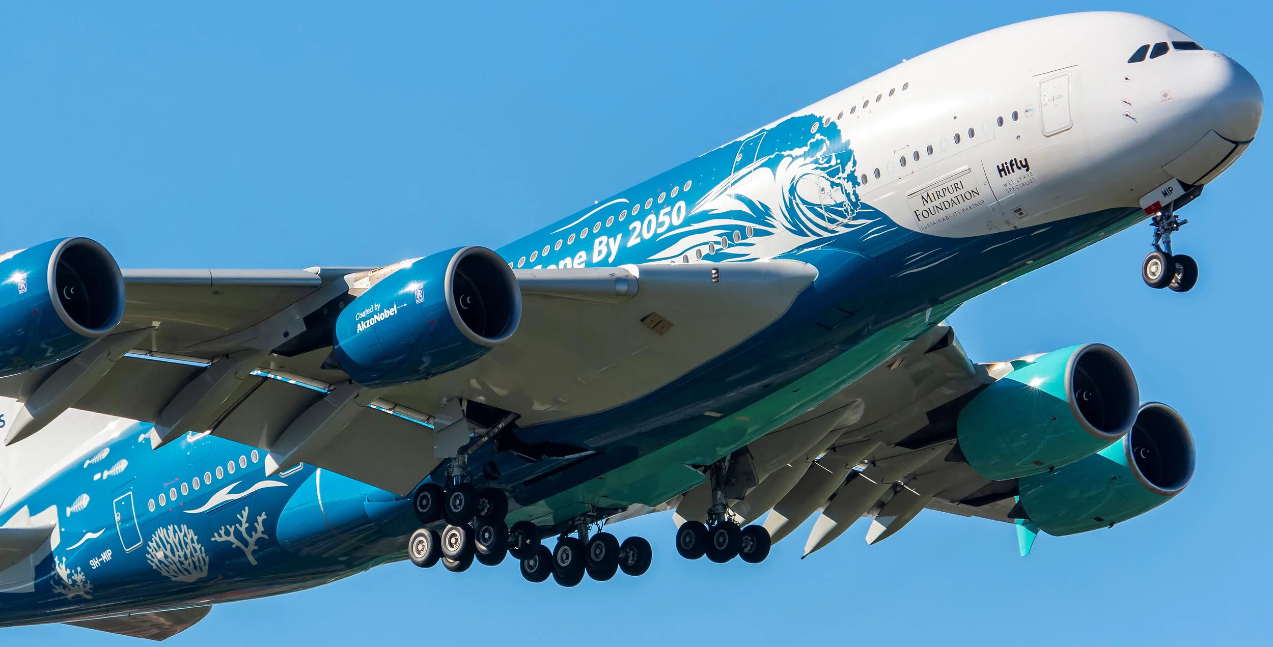 LPPT (Lisbon, Portugal) Hi-Fly Malta 9H-MIP A380-841