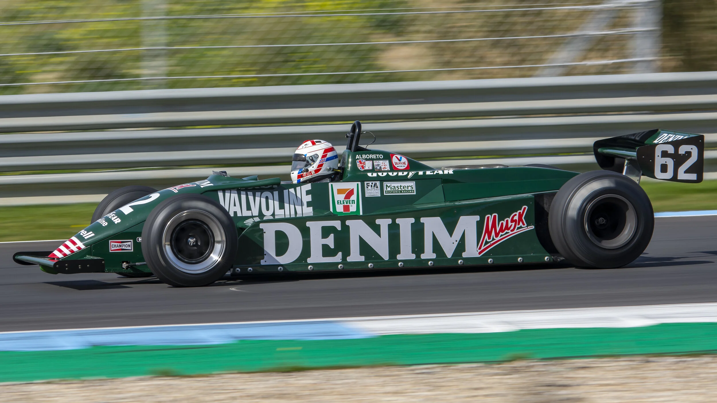 Estoril Circuit, Portugal. FIA Masters Historic F1 Pre-Season Test. 1982 Tyrrell Frod-Cosworth 011