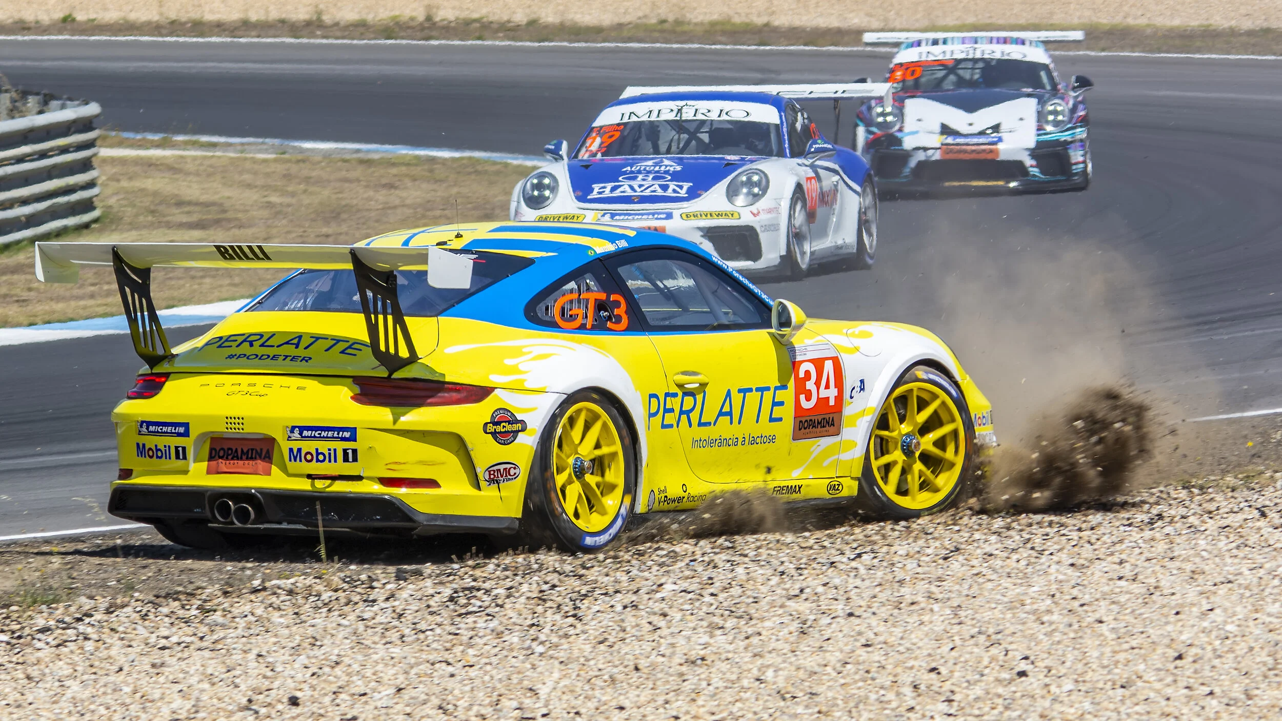 Estoril Circuit, Portugal. Porsche Império GT3 Cup Brasil.  Maurizio Billi - Porsche Carrera 4.0.