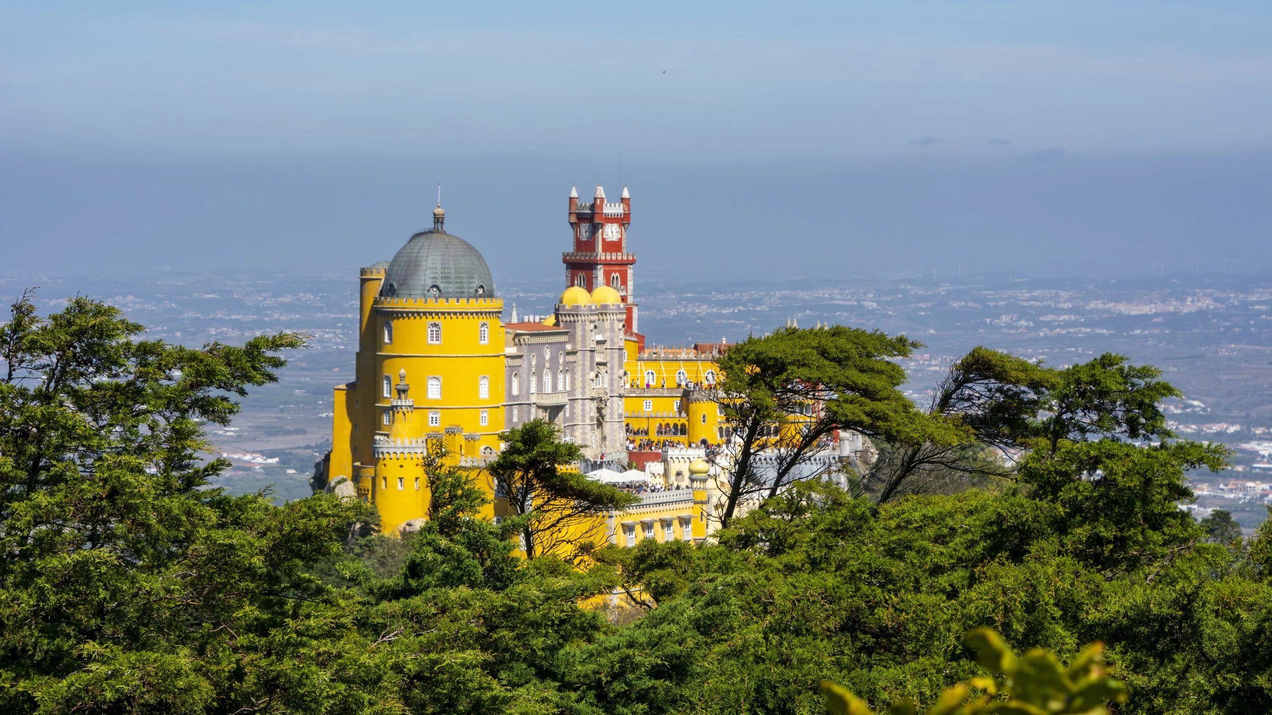 Sintra, Portugal. Palacio da Pena