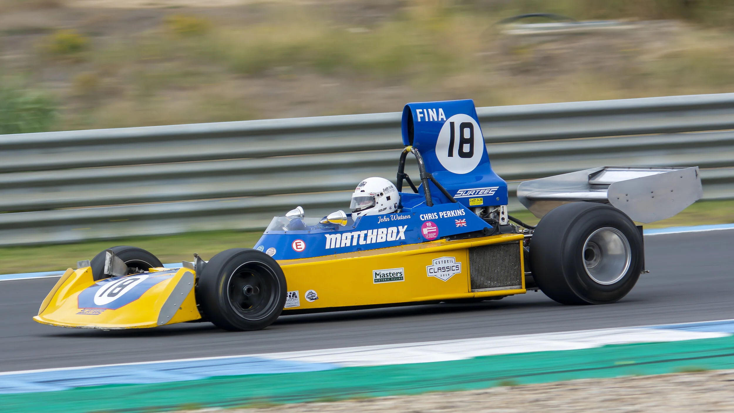 Estoril Circuit, Portugal. Estoril Classics 2019. Chris Perkins - Surtees TS16