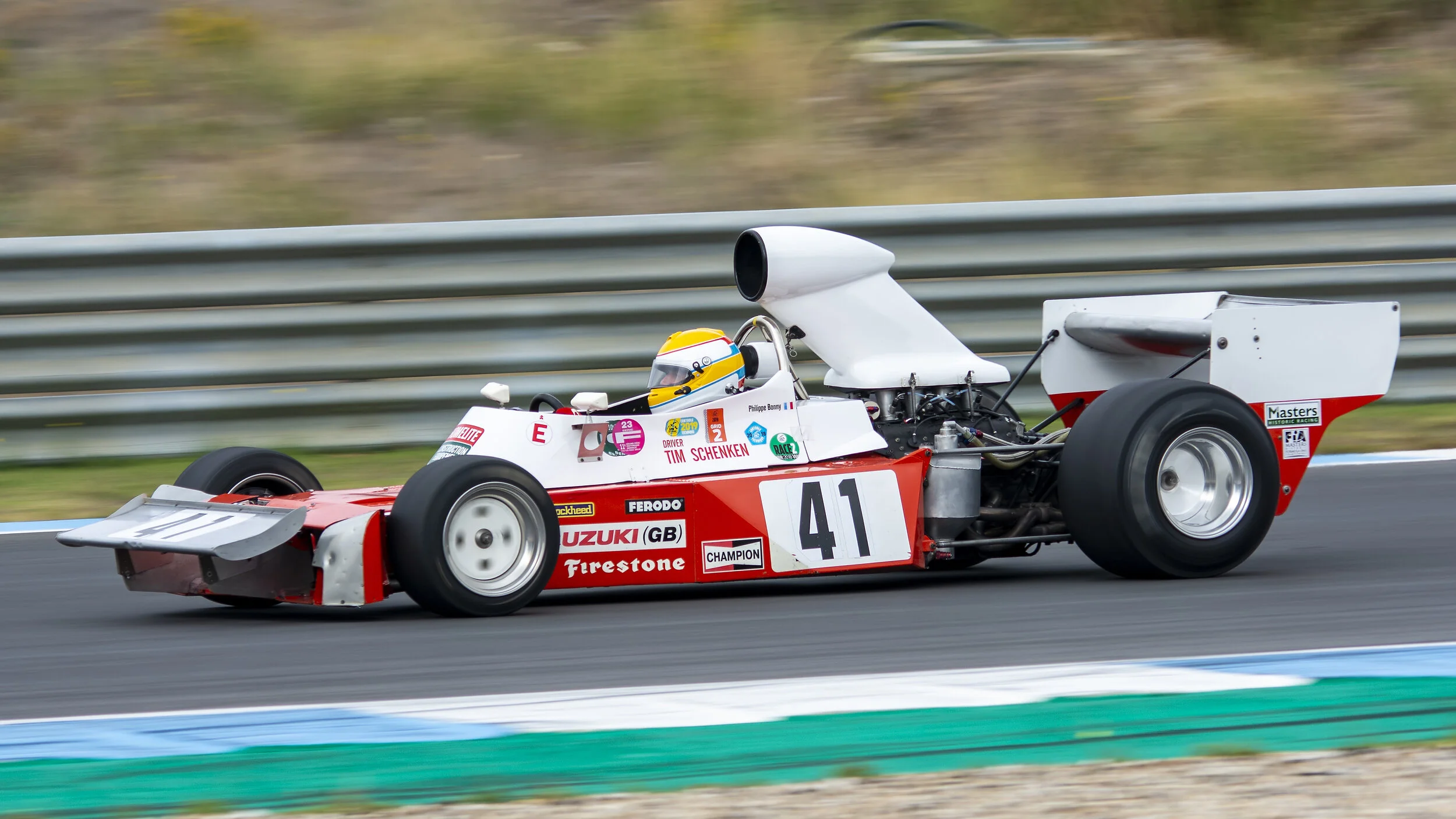 Estoril Circuit, Portugal. Estoril Classics 2019. Philippe Bonny - Trojan T103