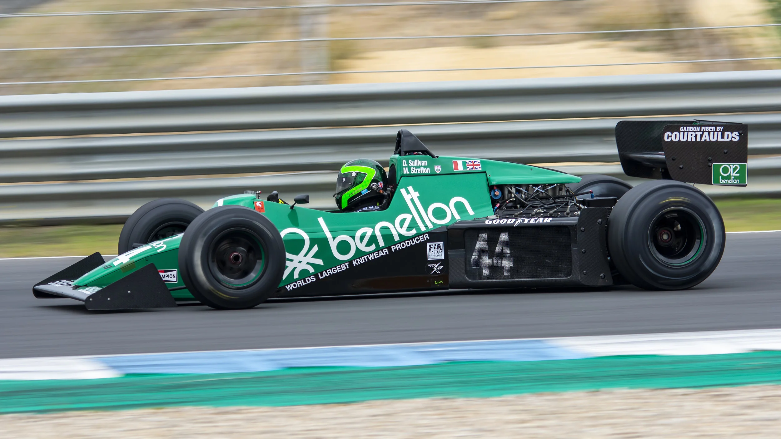 Estoril Circuit, Portugal. Estoril Classics 2019. Martin Streeton - Tyrrell 012