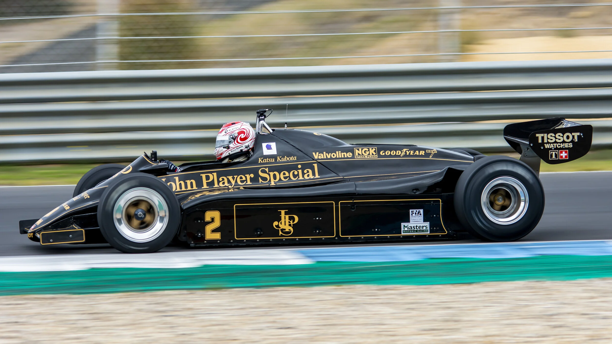 Estoril Circuit, Portugal. Estoril Classics 2019. Katsuaki Kubota - Lotus 91-07