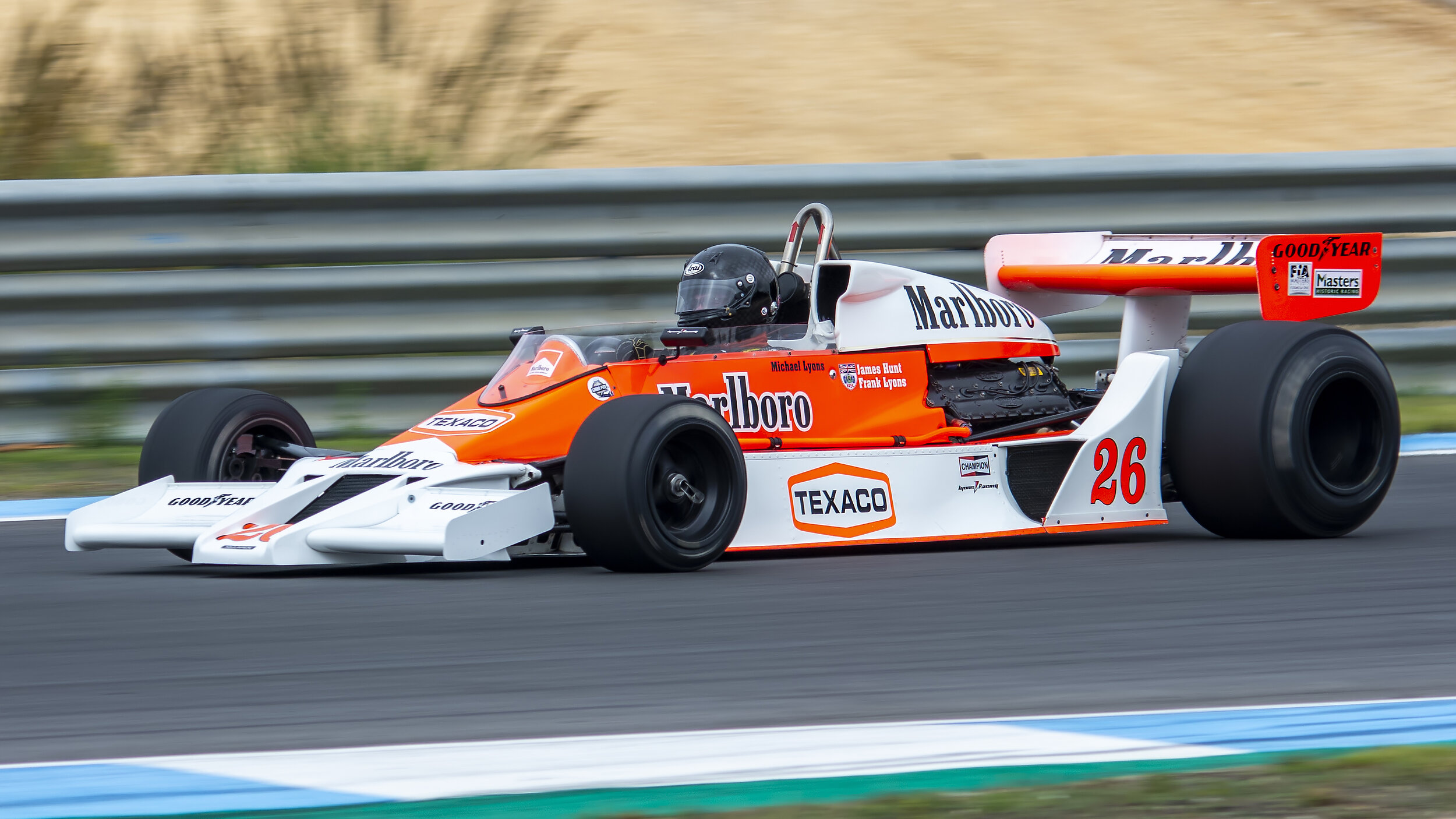 Estoril Circuit, Portugal. Estoril Classics 2019. Frank Lyons - Mclaren M26