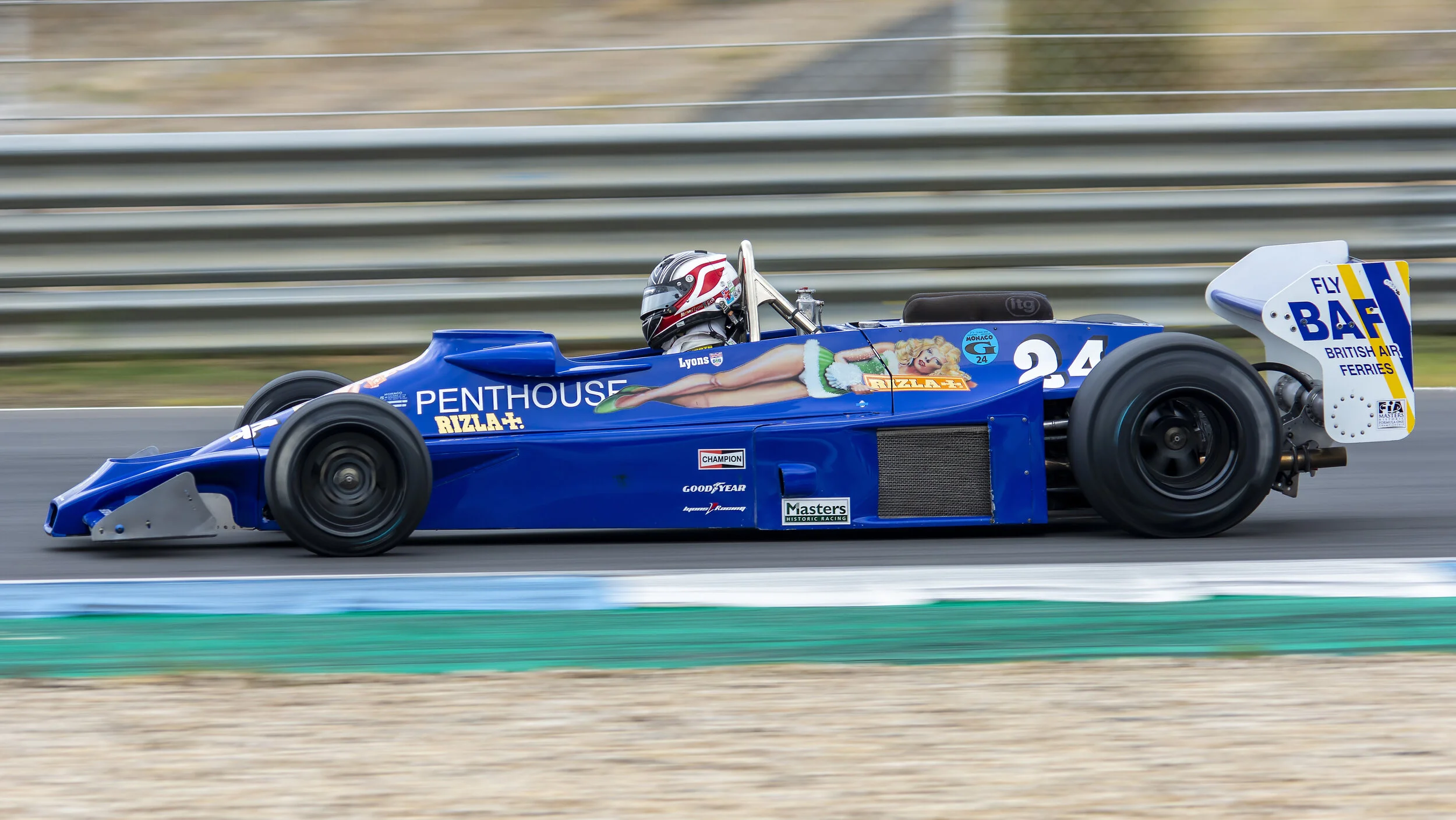 Estoril Circuit, Portugal. Estoril Classics 2019. Michael Luons - Hesketh 308H