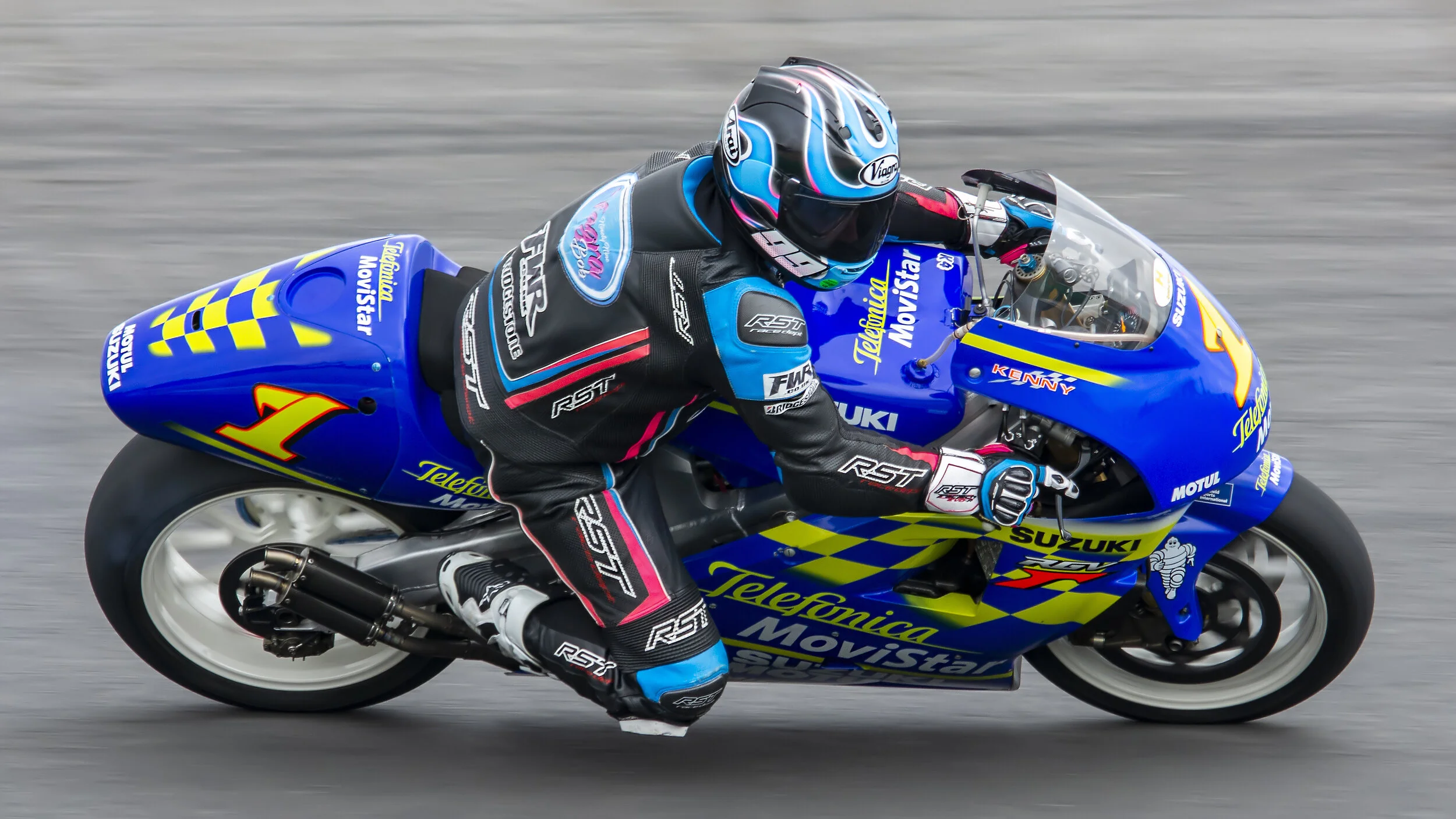 Estoril Circuit, Portugal. Estoril Classics 2019. Spirit of Speed - Road Racing Moto GP Collectors