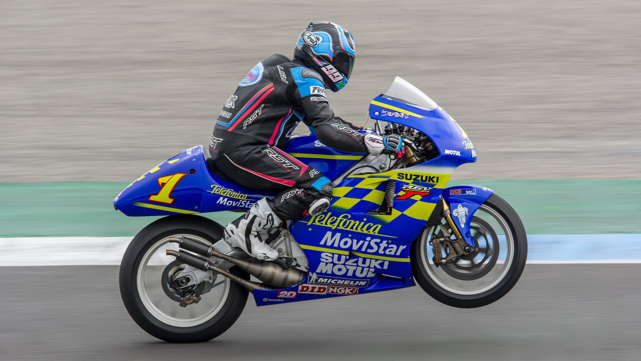 Estoril Circuit, Portugal. Estoril Classics 2019. Spirit of Speed - Road Racing Moto GP Collectors