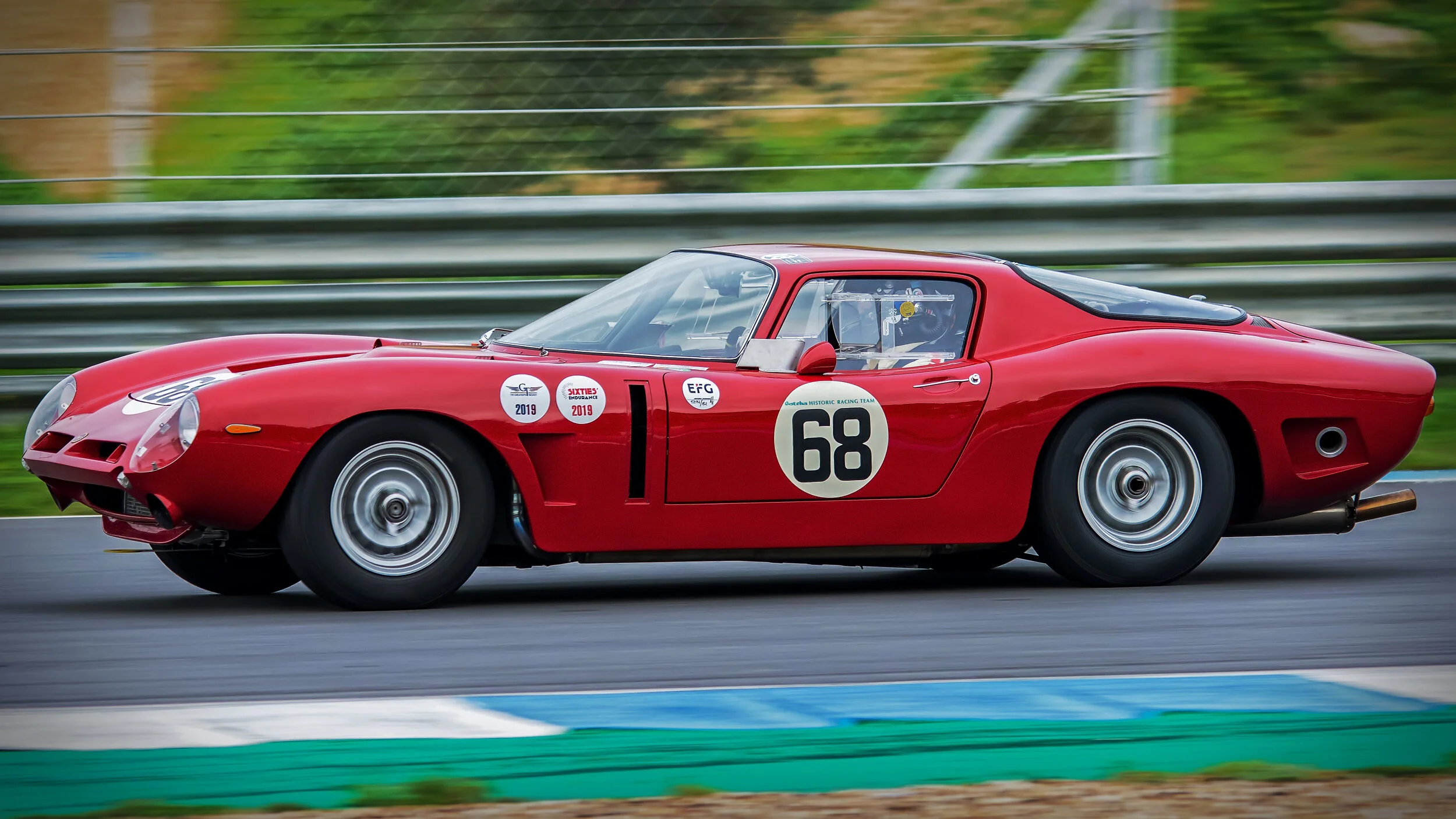 Estoril Circuit, Portugal. GT Winter Series Jan 2020. Iso Grifo A3C