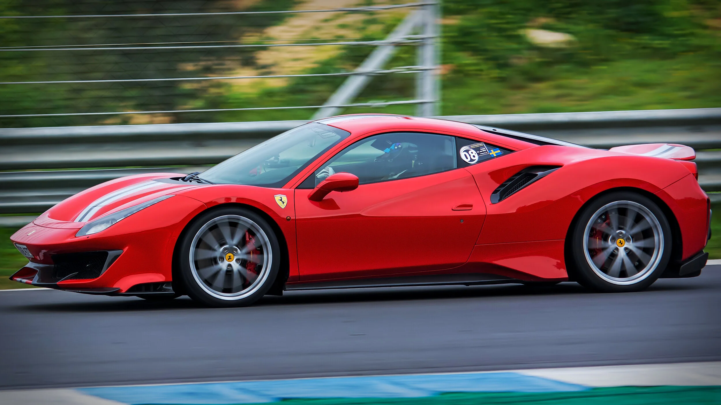 Estoril Circuit, Portugal. GT Winter Series Jan 2020. Ferrari 488 Pista
