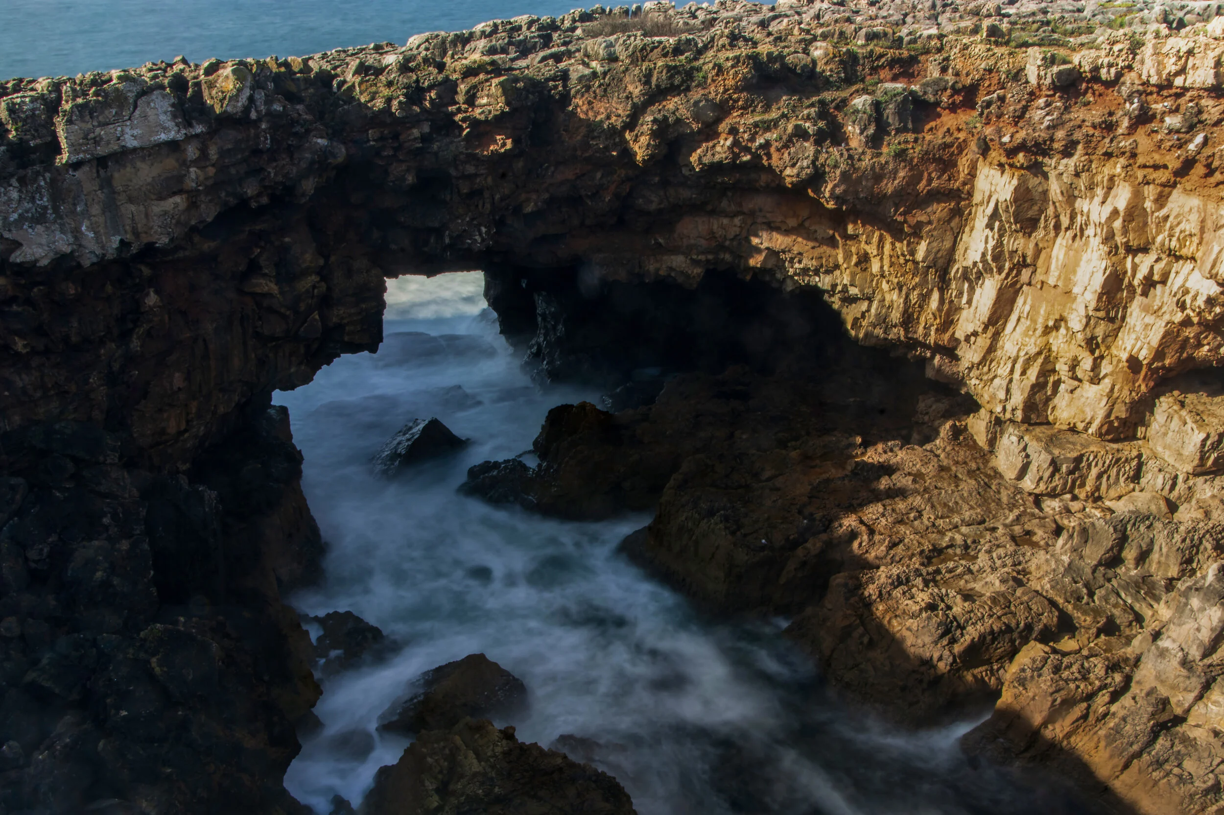 Cascais, Portugal. Boca do Inferno