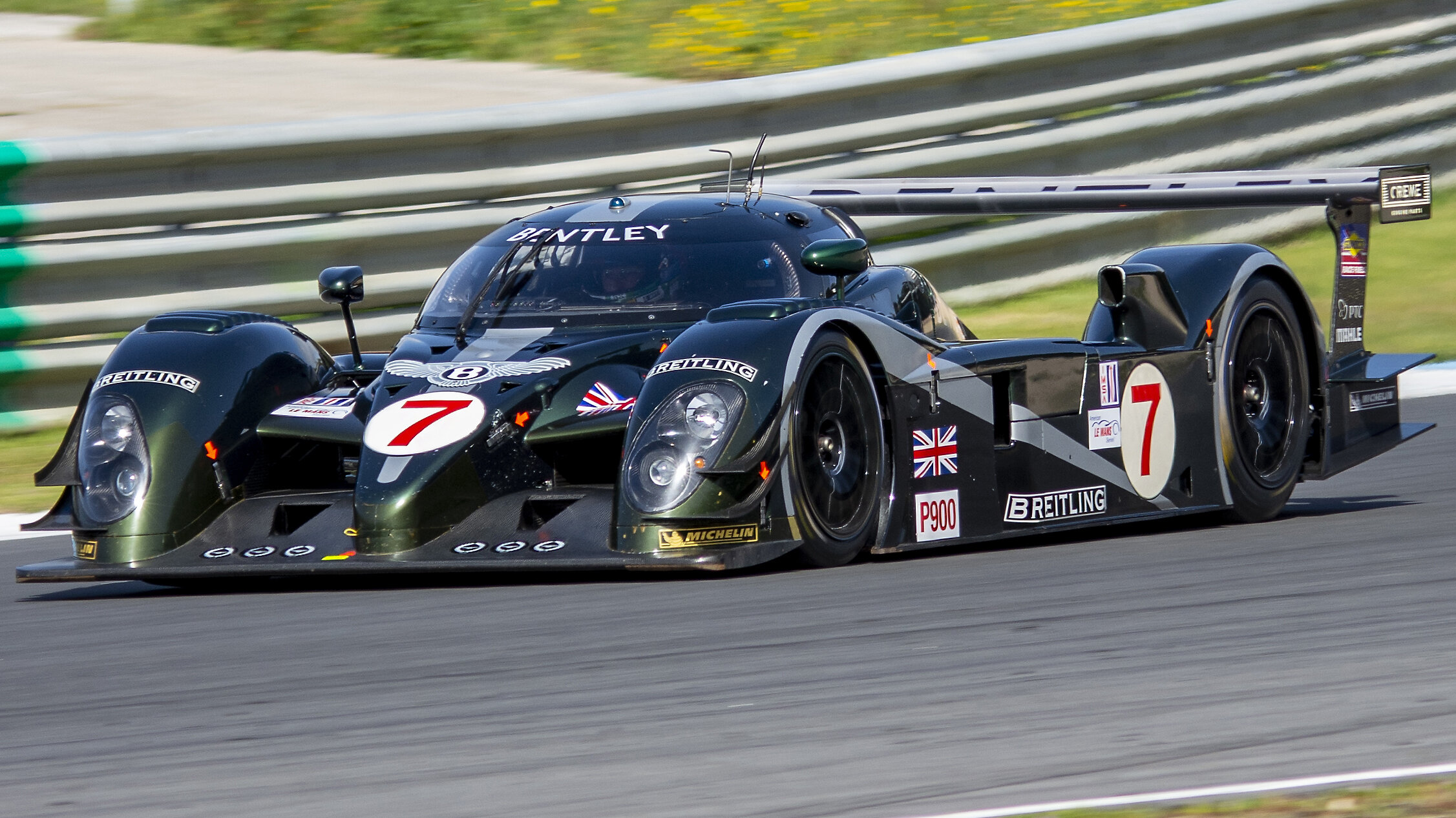 Estoril Circuit, Portugal. Estoril Classics Winter Tests Feb 2020. 2003 Bentley Speed 8 LMP 004/1