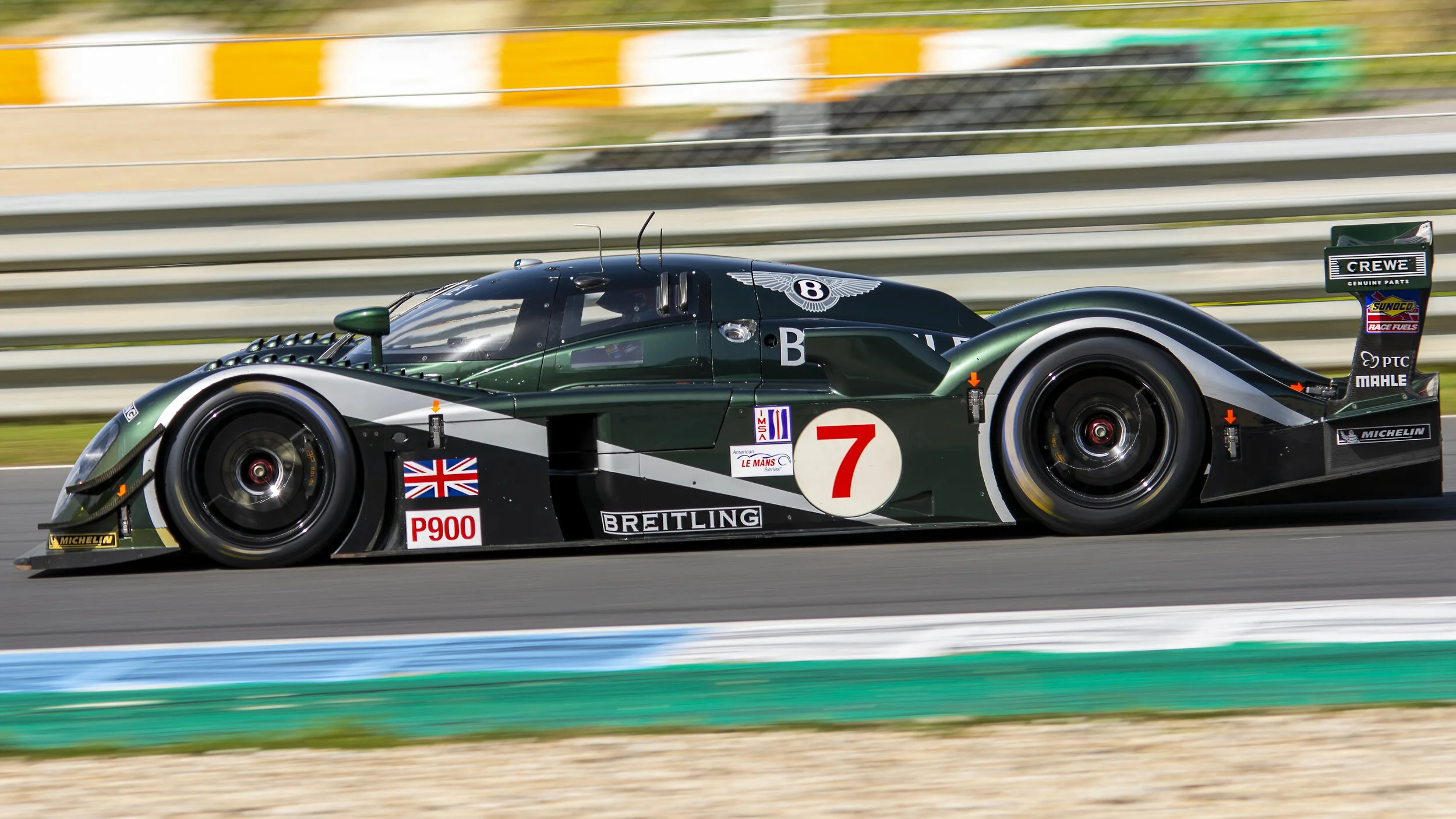 Estoril Circuit, Portugal. Estoril Classics Winter Tests Feb 2020. 2003 Bentley Speed 8 LMP 004/1