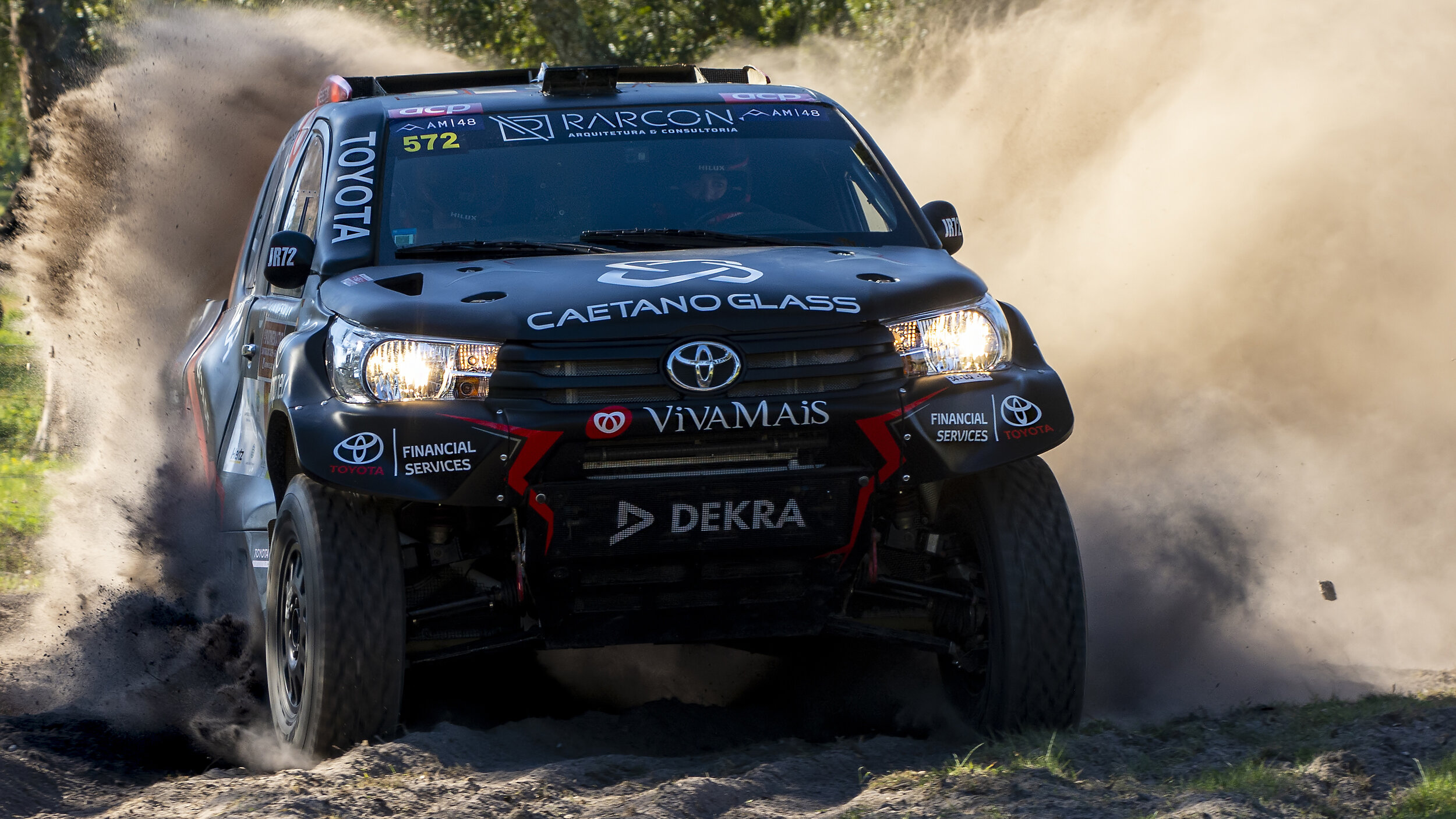 Santiago do-Cacém-Grândola, Portugal. Baja TT ACP Feb 2020. João Ramos & Vitor Jesus - Toyota Hilux