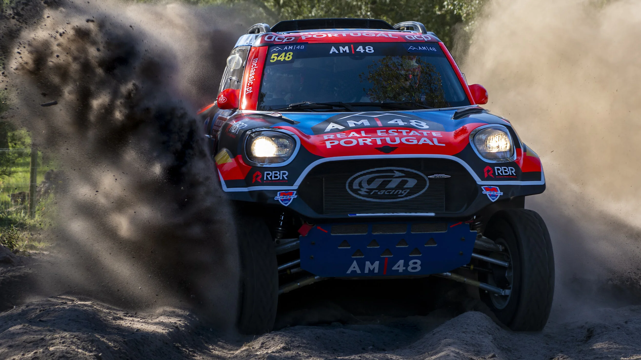 Santiago do-Cacém-Grândola, Portugal. Baja TT ACP Feb 2020. Alejandro Martins & José Marques - Mini JCW Rally