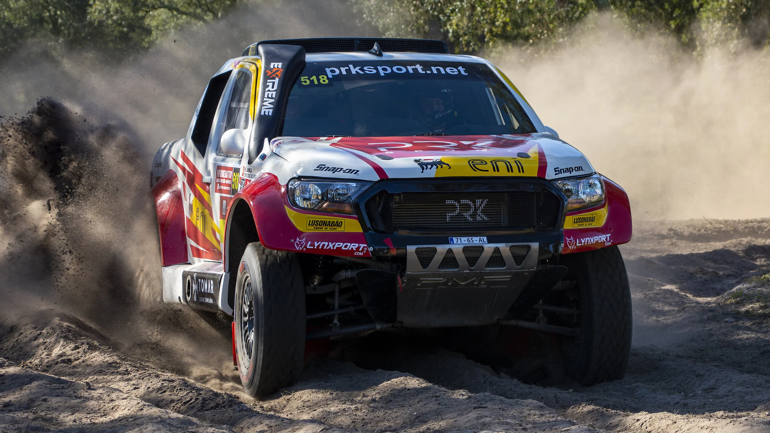 Santiago do-Cacém-Grândola, Portugal. Baja TT ACP Feb 2020. Pedro Dias da Silva & José Janela - Ford EXR05 Proto