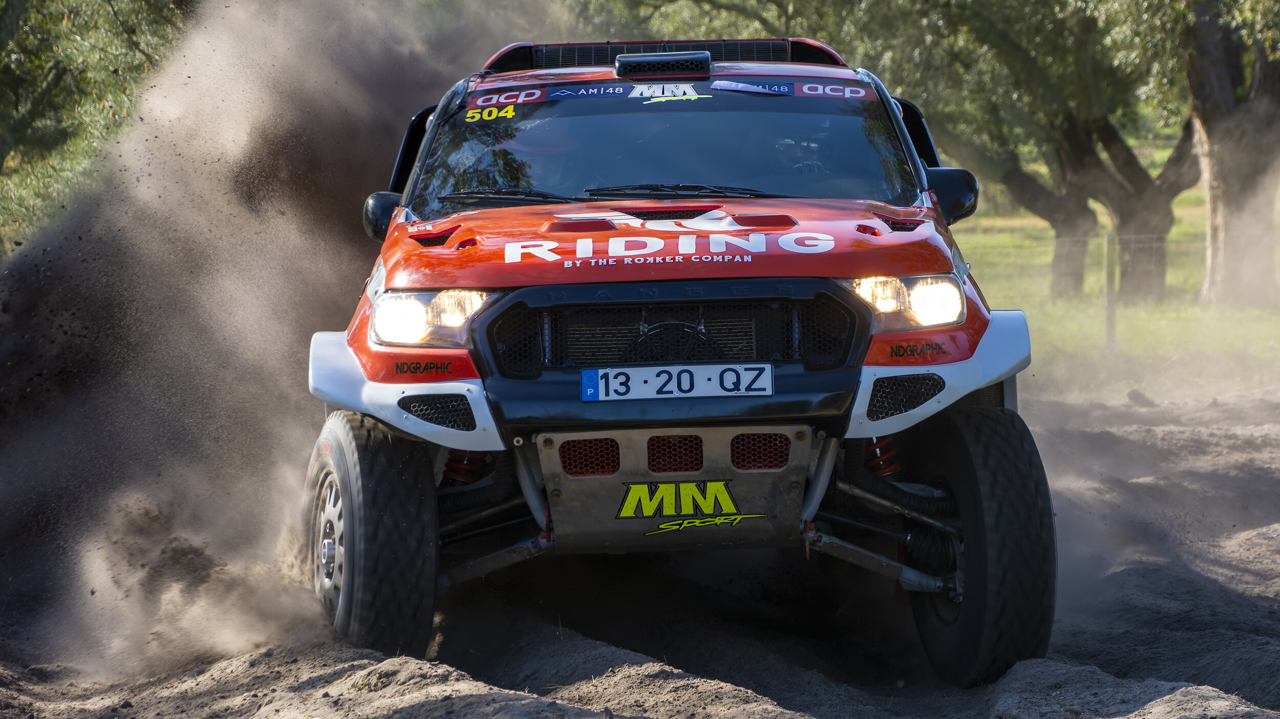 Santiago do-Cacém-Grândola, Portugal. Baja TT ACP Feb 2020. Andre Amaral & Nelso Ramos - Ford Ranger