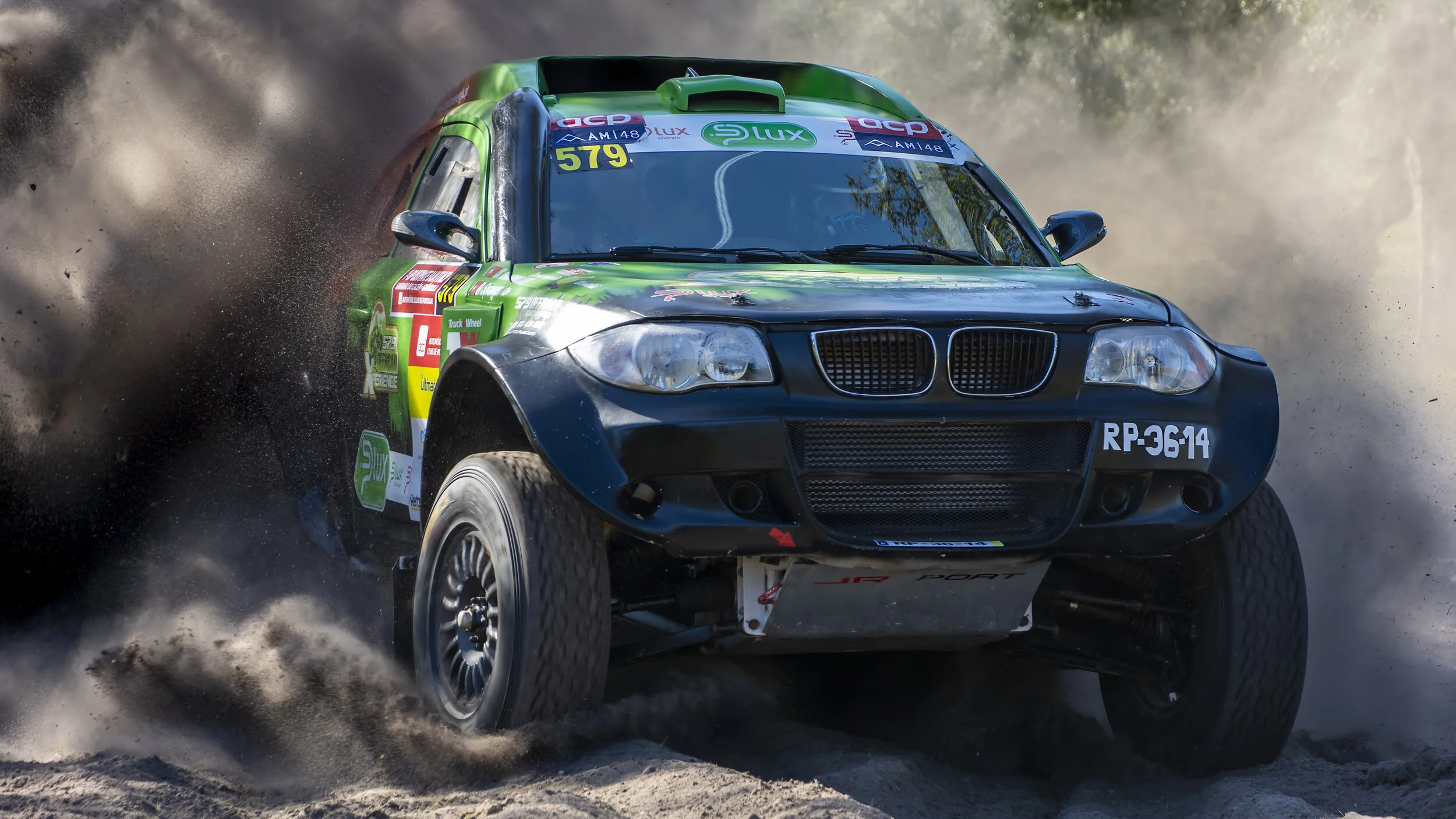 Santiago do-Cacém-Grândola, Portugal. Baja TT ACP Feb 2020. David Spranger & Sabastião Dominguez - BMW 316 Proto