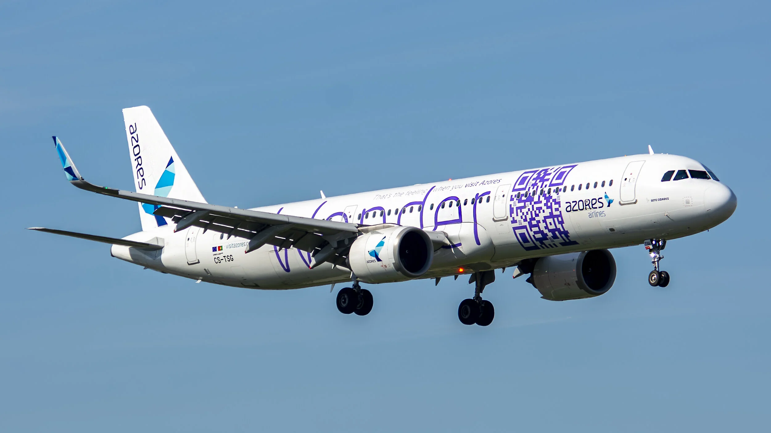 LPPT (Lisbon, Portugal) Azores Airlines CS-TSG Airbus A321-253N "Wonder"