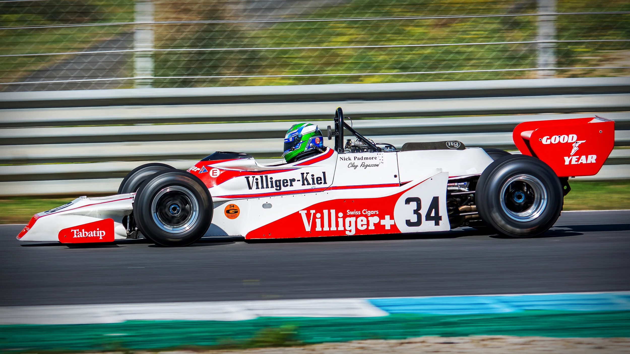 Estoril Circuit, Portugal.  Race Ready Historic Racing. 1978 Shadow DN9A. Originally Driven by Clay Regazzoni.