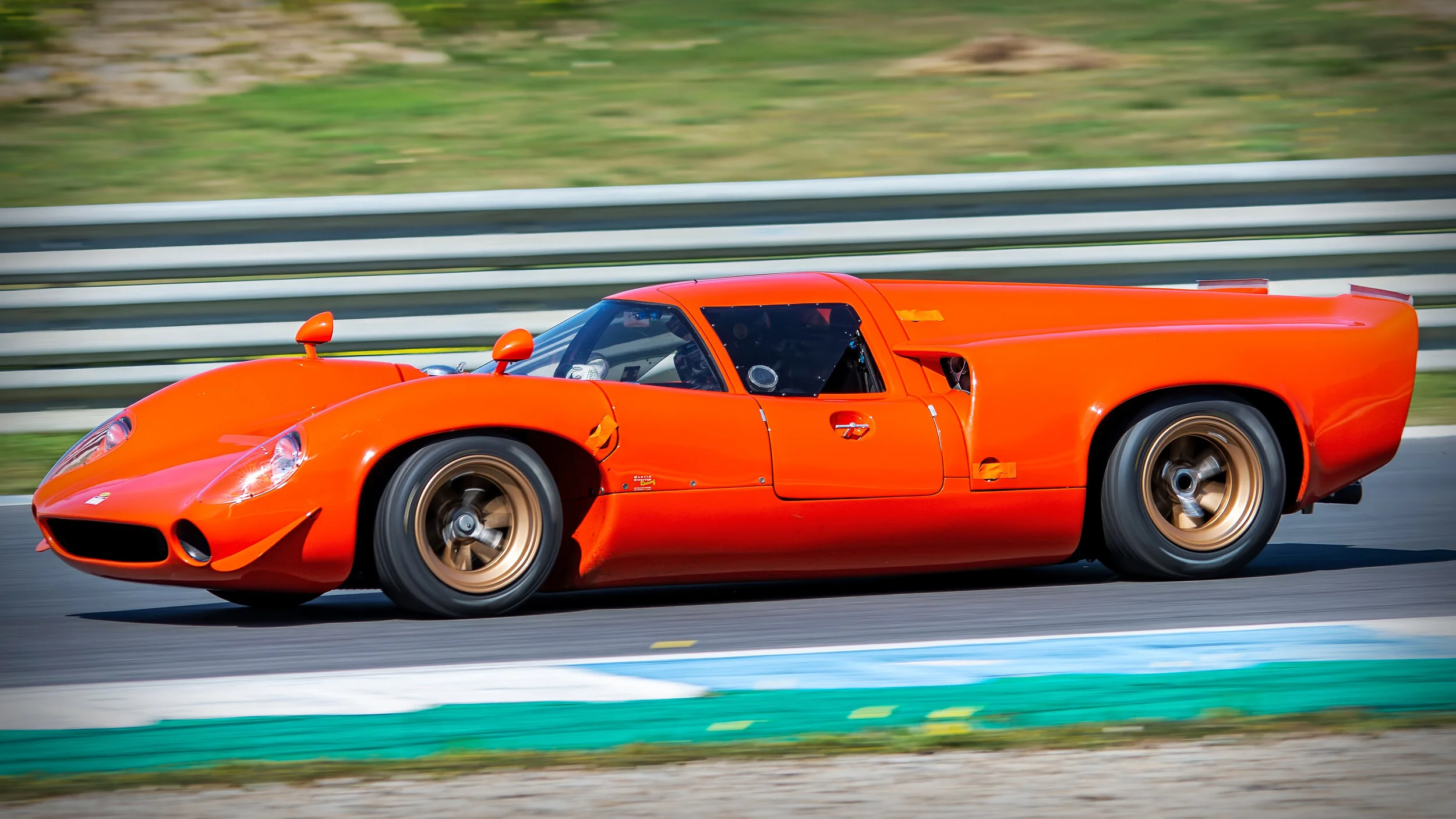 Estoril Circuit, Portugal.  Race Ready Historic Racing. 1967-1969 Lola T70 Mk3B