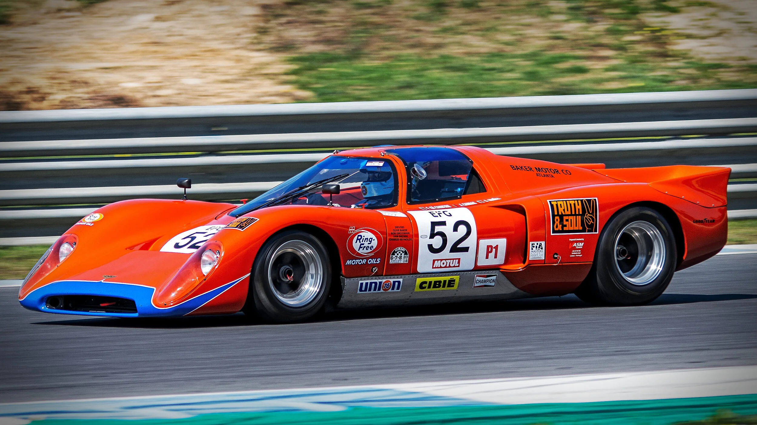 Estoril Circuit, Portugal.  Race Ready Historic Racing. 1970 Chevron B16