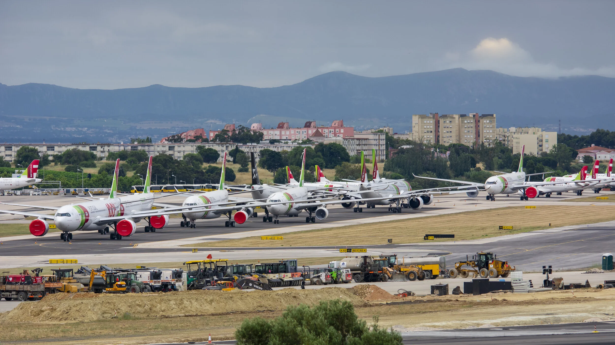 LPPT (Lisbon, Portugal). TAP Air Portugal Fleet Grounded Due To COVID-19