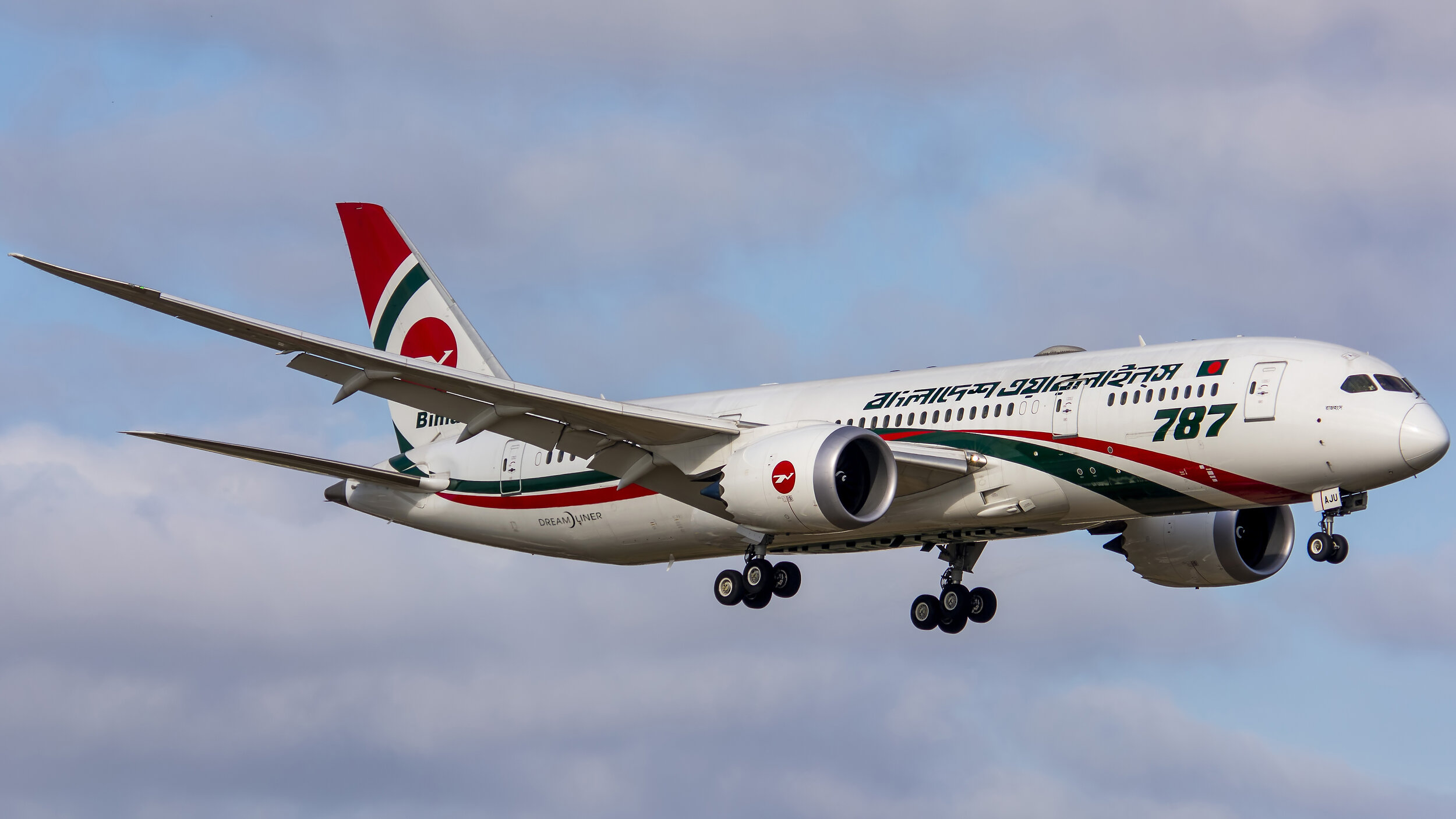 LPPT (Lisbon, Portugal). Biman Bangladesh Airlines S2-AJU Boeing B787-8 Dreamliner