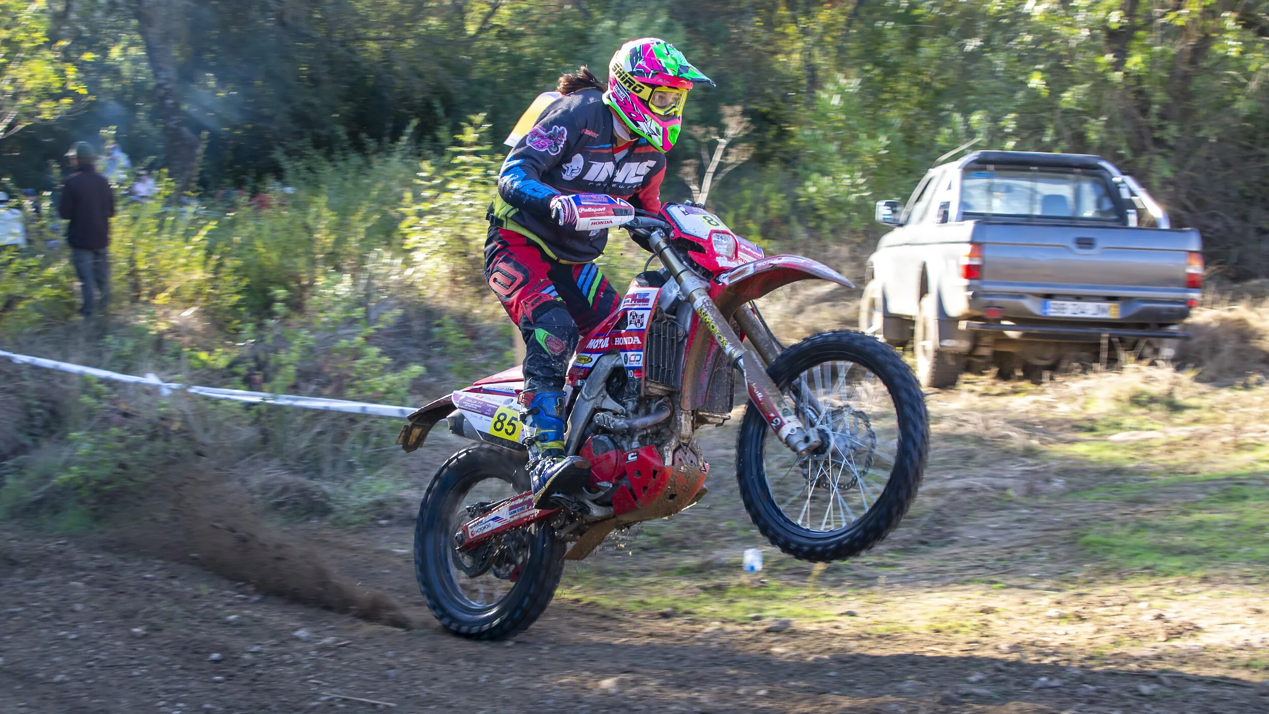 Baja TT Capital dos Vinhos Sept 2020.  Reguengos de Monsaraz, Portugal. Janaina Souza - Honda CRF 450 RX