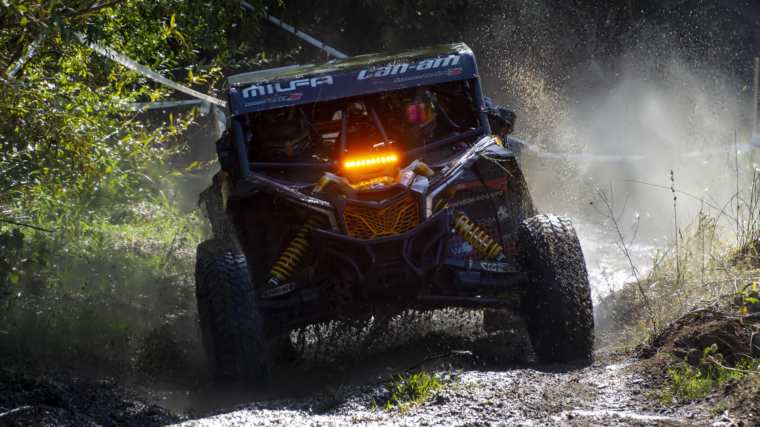 Baja TT Capital dos Vinhos Sept 2020.  Reguengos de Monsaraz, Portugal. Herlander Araujo & Marco Nunes - Bombardier Maverick