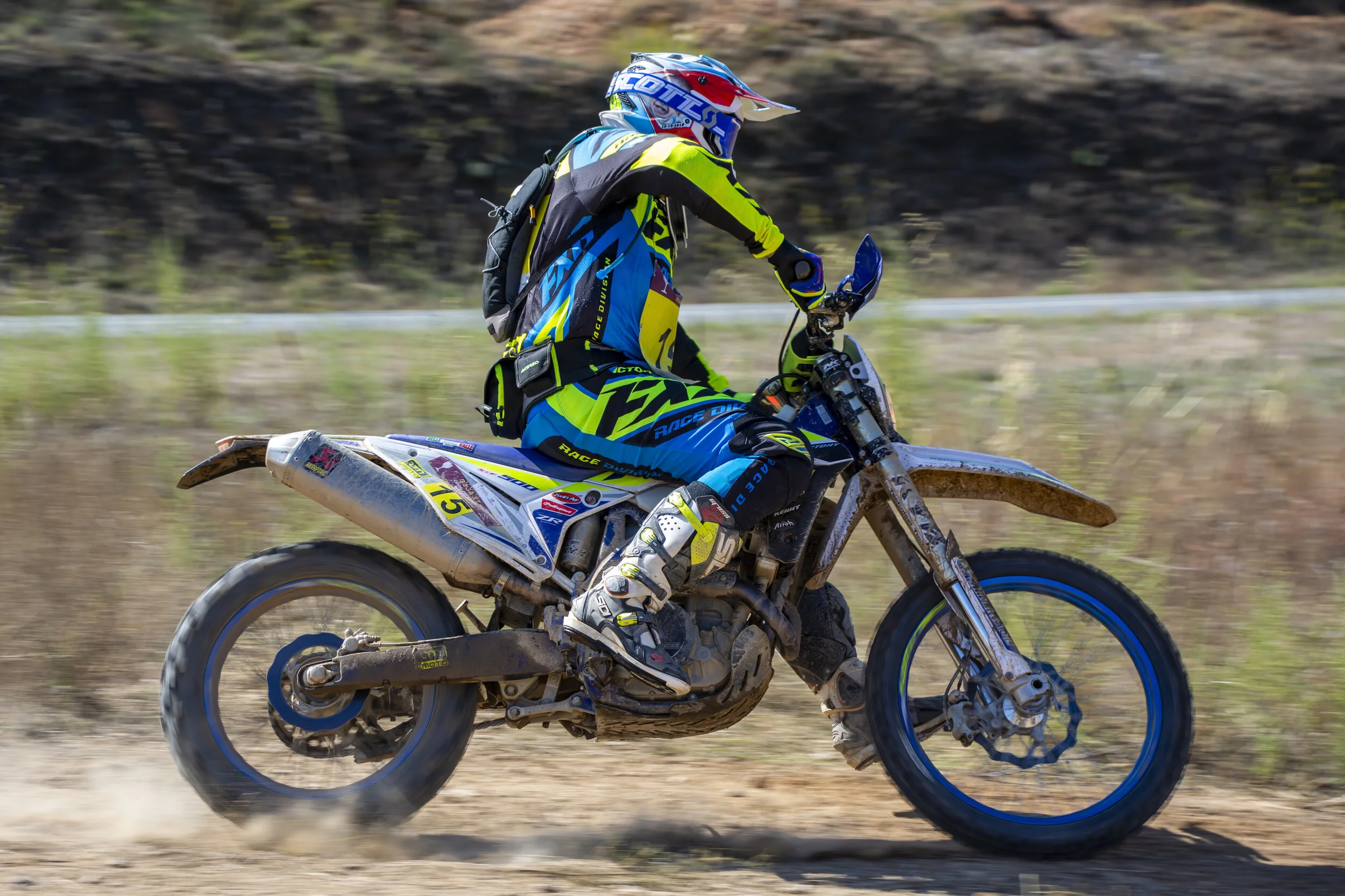 Baja TT Capital dos Vinhos Sept 2020.  Reguengos de Monsaraz, Portugal. Edgar Roberto - Sherco SF