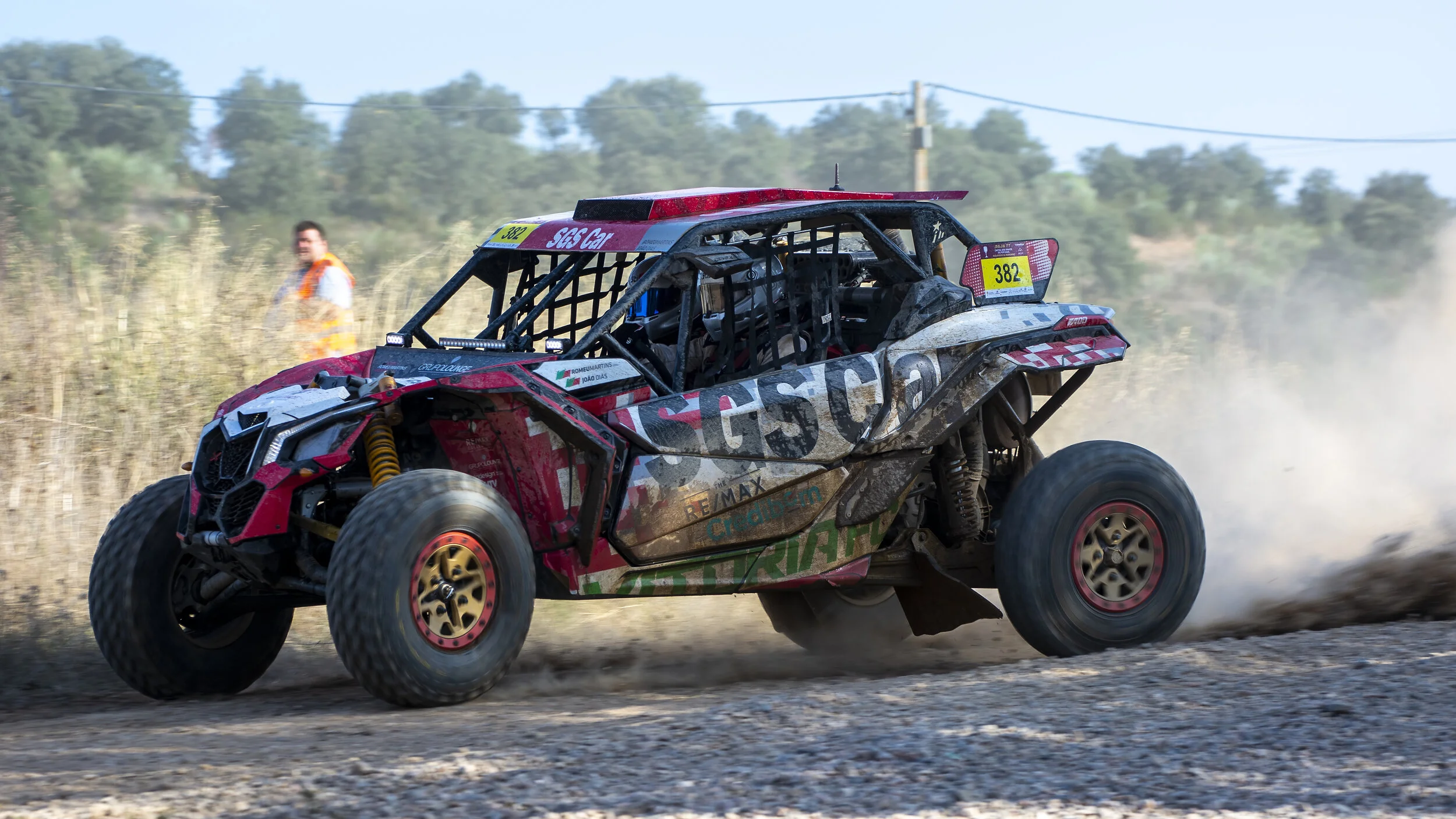 Baja TT Capital dos Vinhos Sept 2020.  Reguengos de Monsaraz, Portugal. Romeu Martins & João Dias -  Bombardier Can Am Maverick