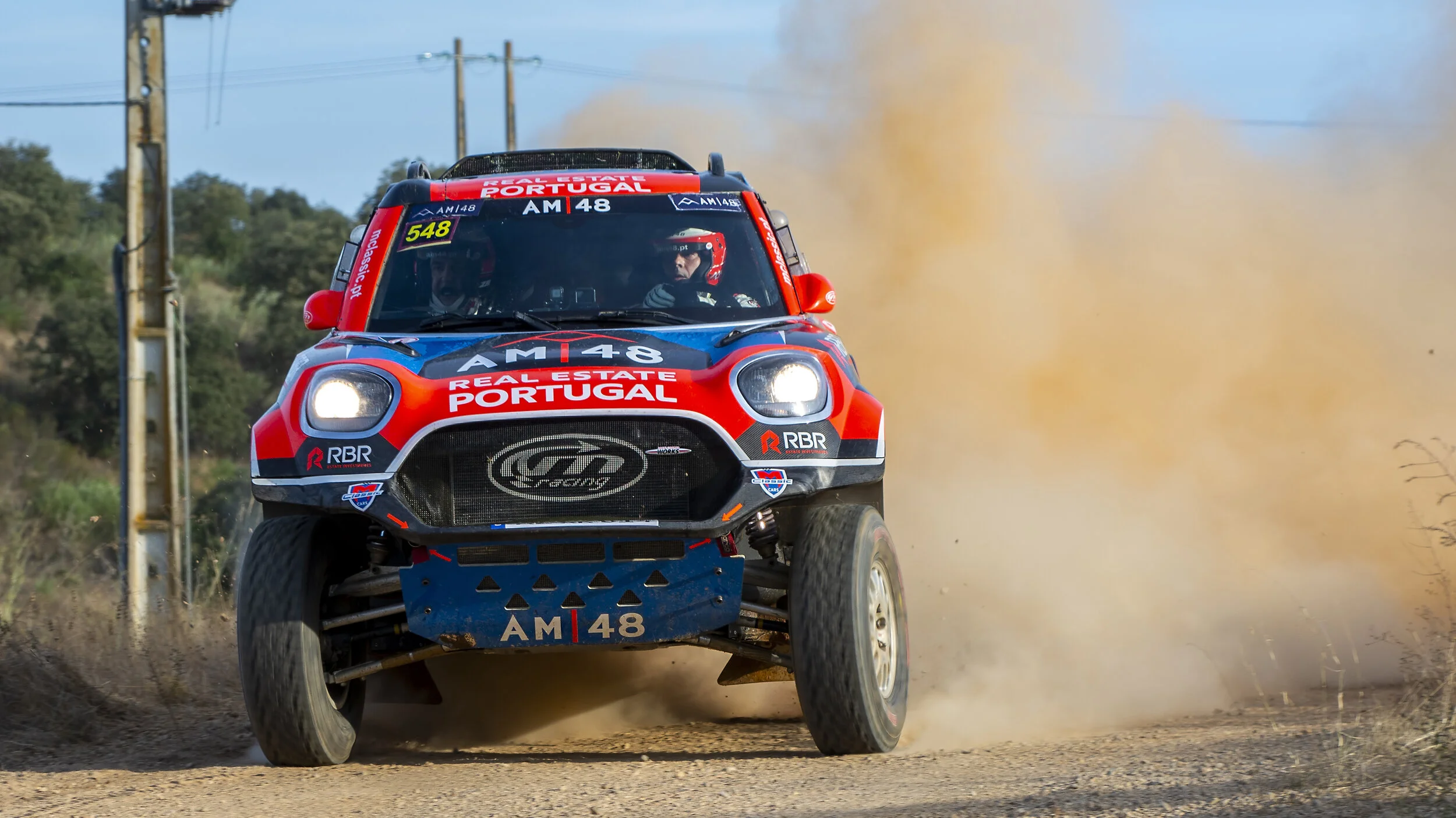 Baja TT Capital dos Vinhos Sept 2020.  Reguengos de Monsaraz, Portugal. Alejandro Martins & José Marques - Mini JCW Rally