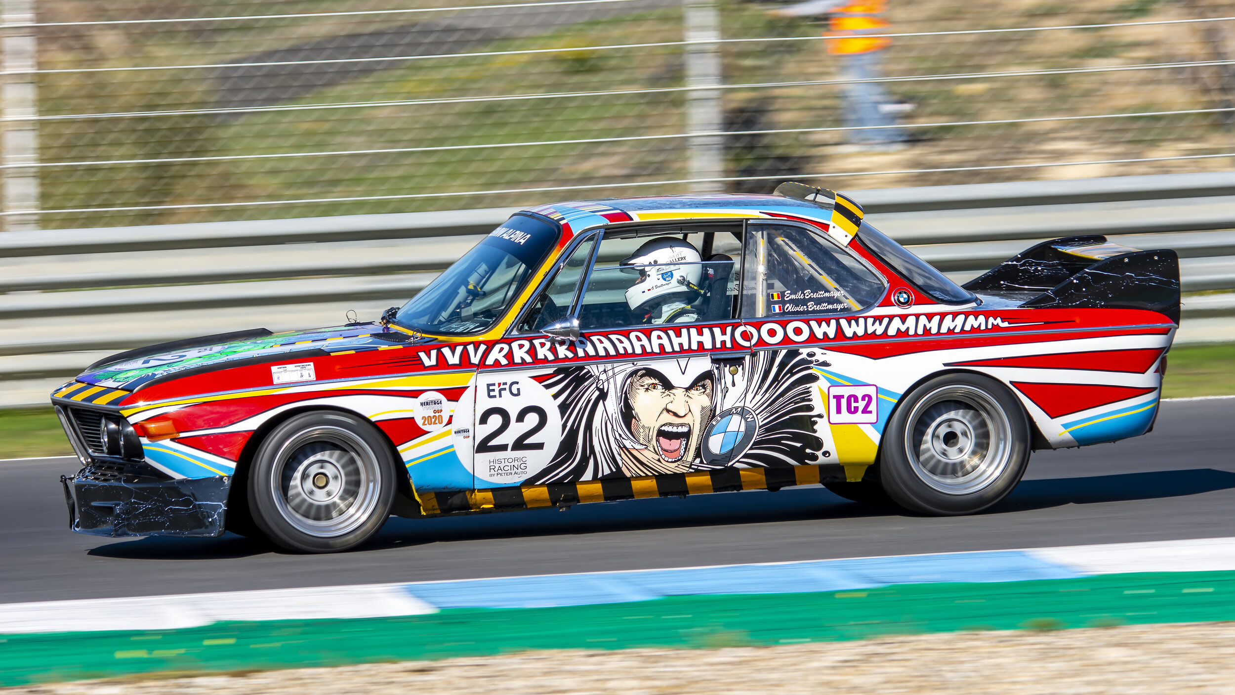 Estoril Circuit, Portugal. Estoril Classis Oct 2020. BMW 3.0 CSL 1975
