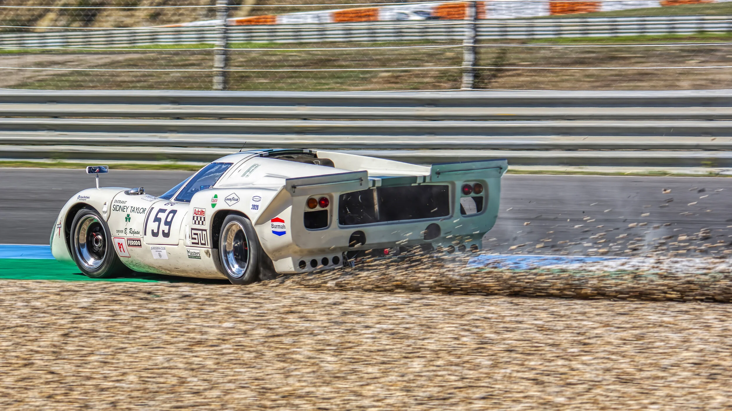 Estoril Circuit, Portugal. Estoril Classis Oct 2020. Lola T70 MkIII B 1968