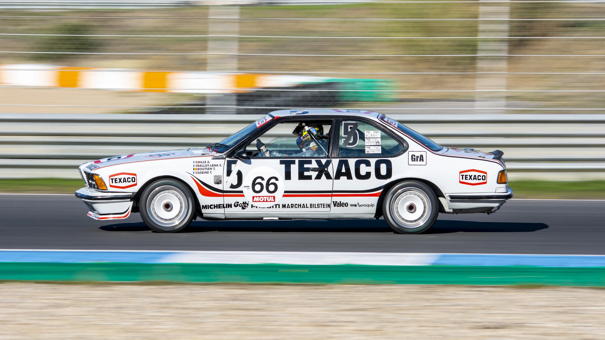Estoril Circuit, Portugal. Estoril Classis Oct 2020. BMW 635 CS1 1983