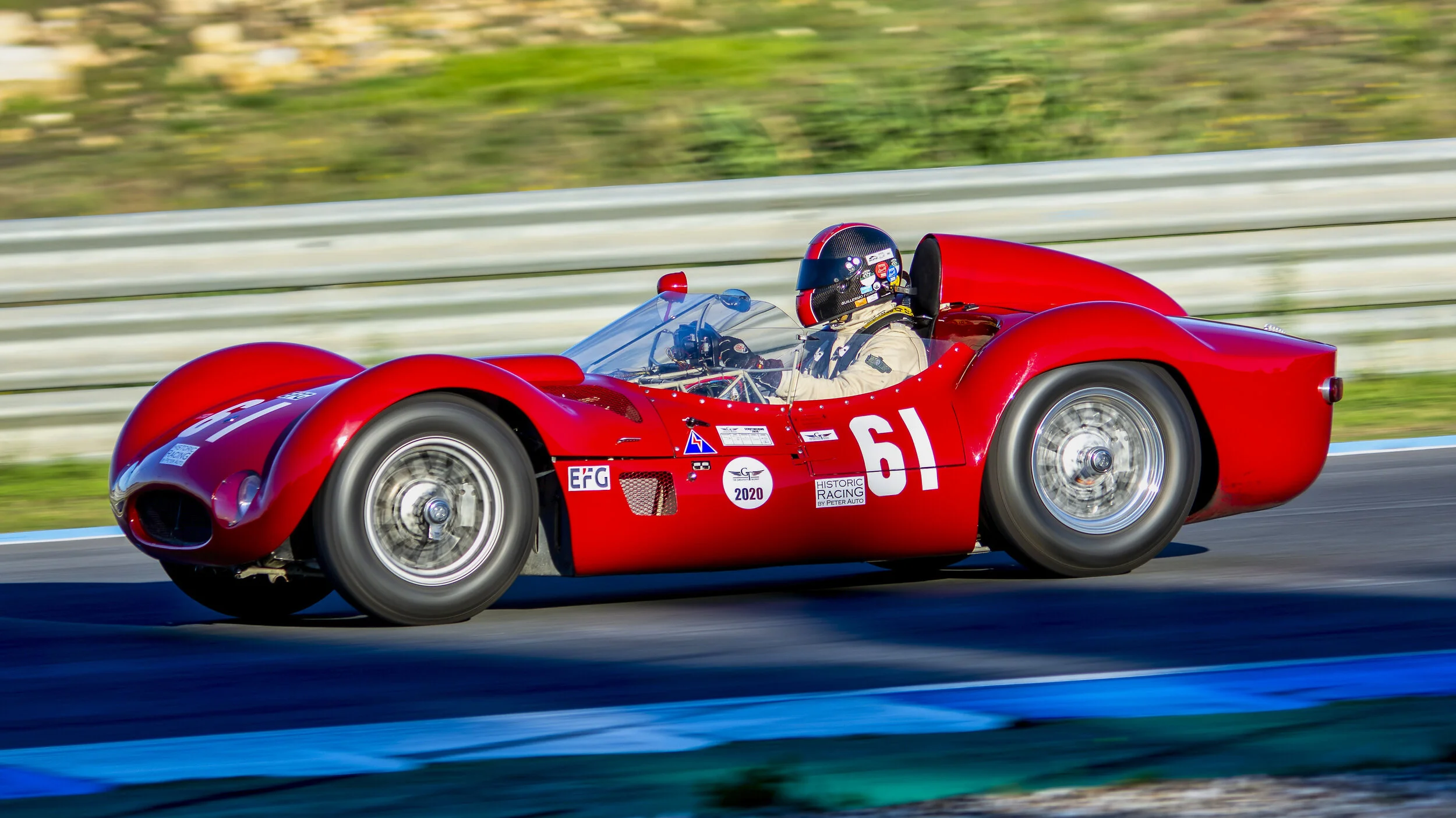Estoril Circuit, Portugal. Estoril Classis Oct 2020. Maserati T61 1960