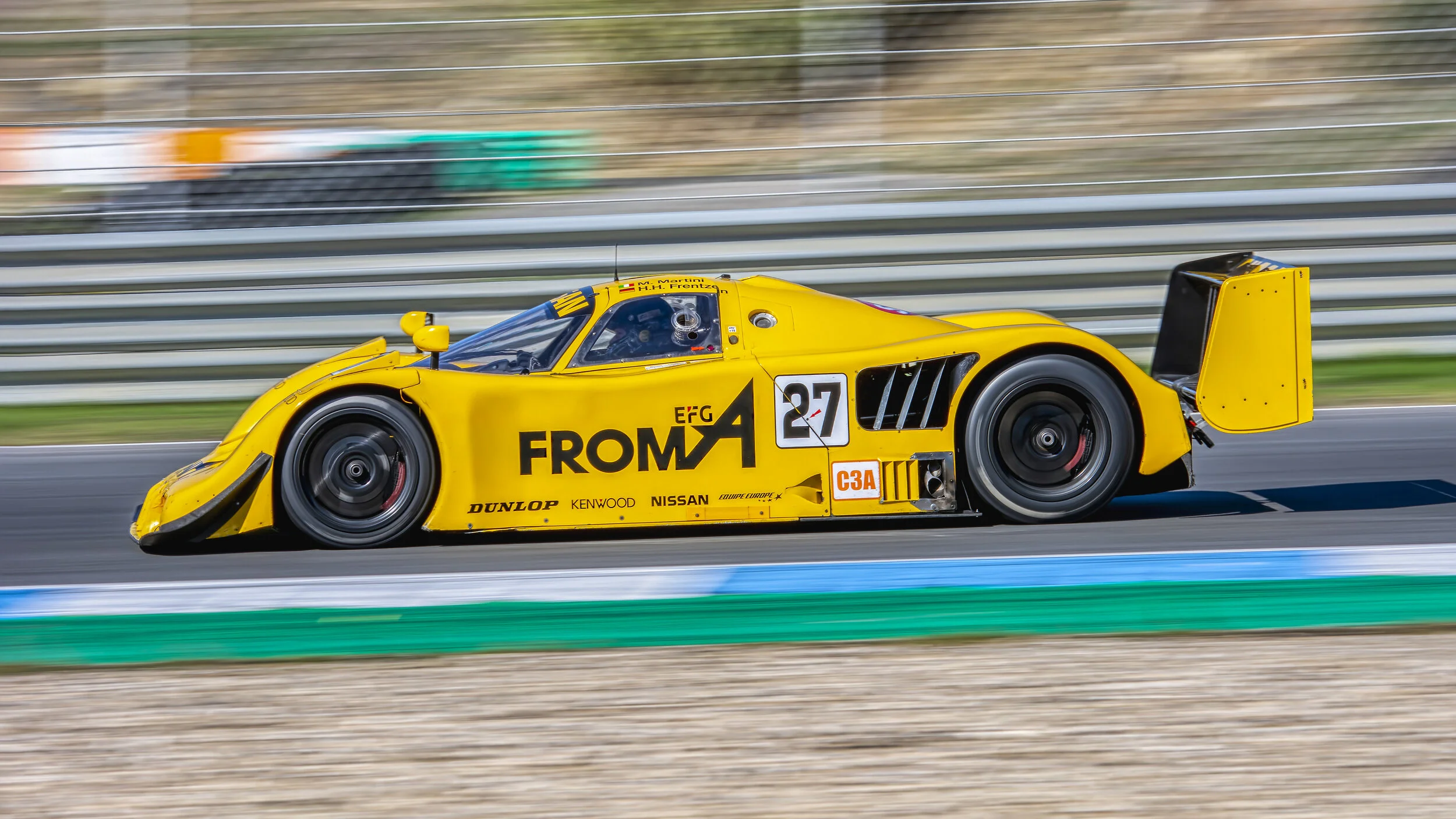 Estoril Circuit, Portugal. Estoril Classis Oct 2020. Nissan R90 CK 1990