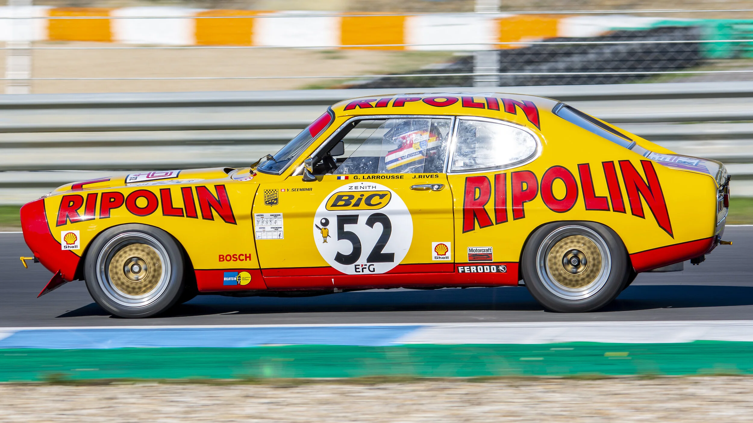Estoril Circuit, Portugal. Estoril Classis Oct 2020. Ford Capri 2600 RS 1972