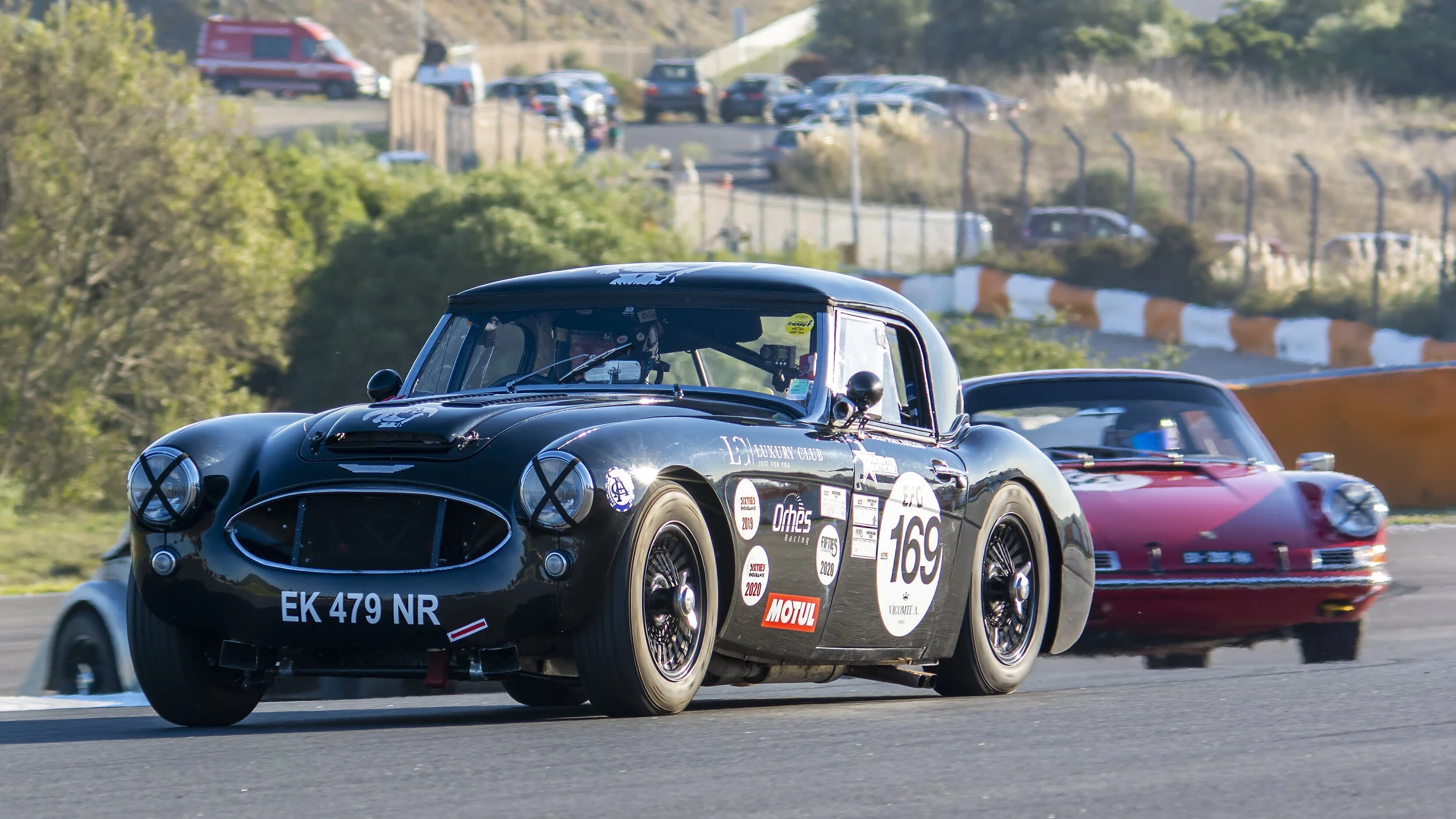 Estoril Circuit, Portugal. Estoril Classis Oct 2020. Austin Healey 3000 Mk 2 1961