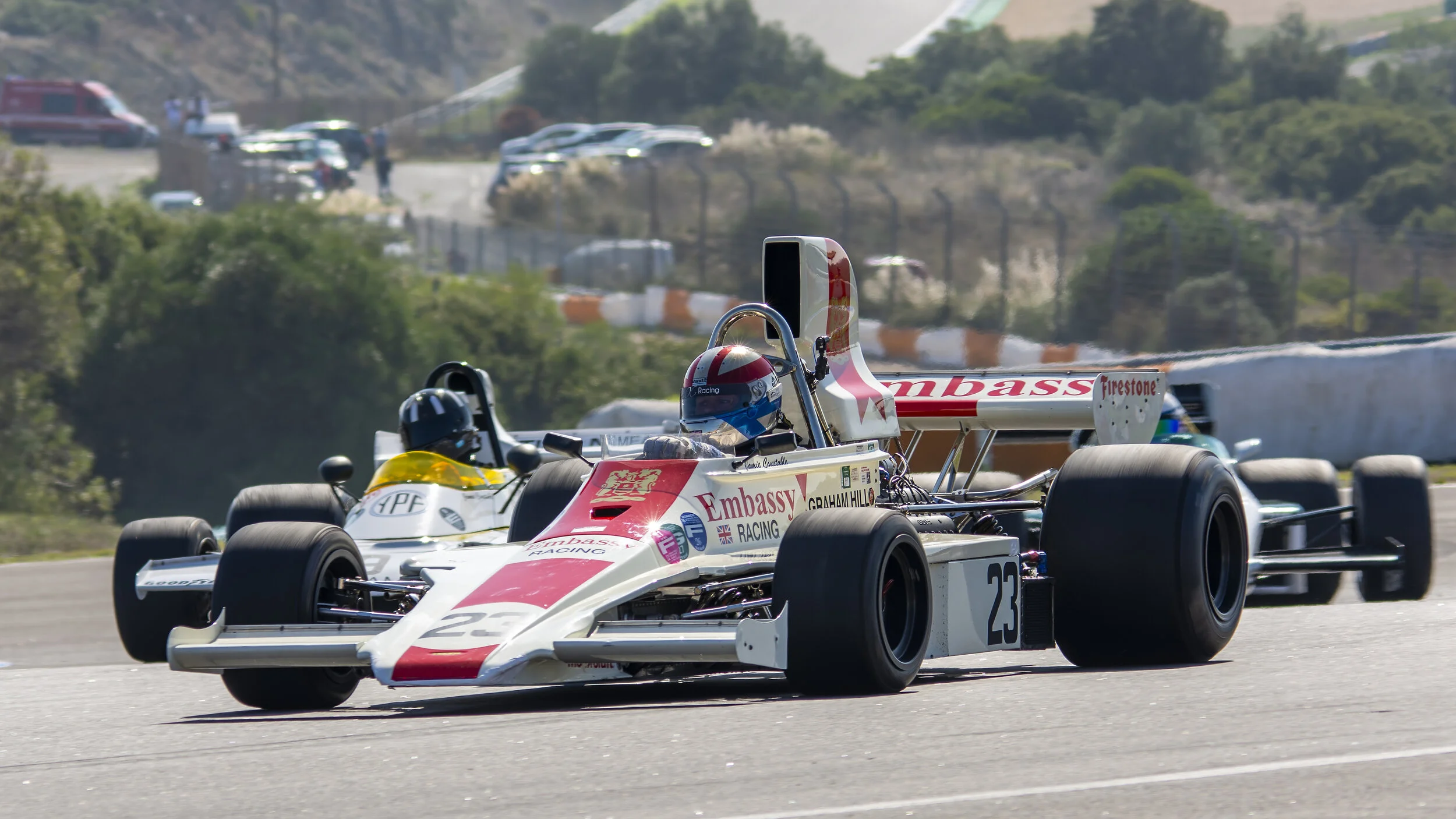 Estoril Circuit, Portugal. Estoril Classis Oct 2020. Embassy Hill Lola T370 1975
