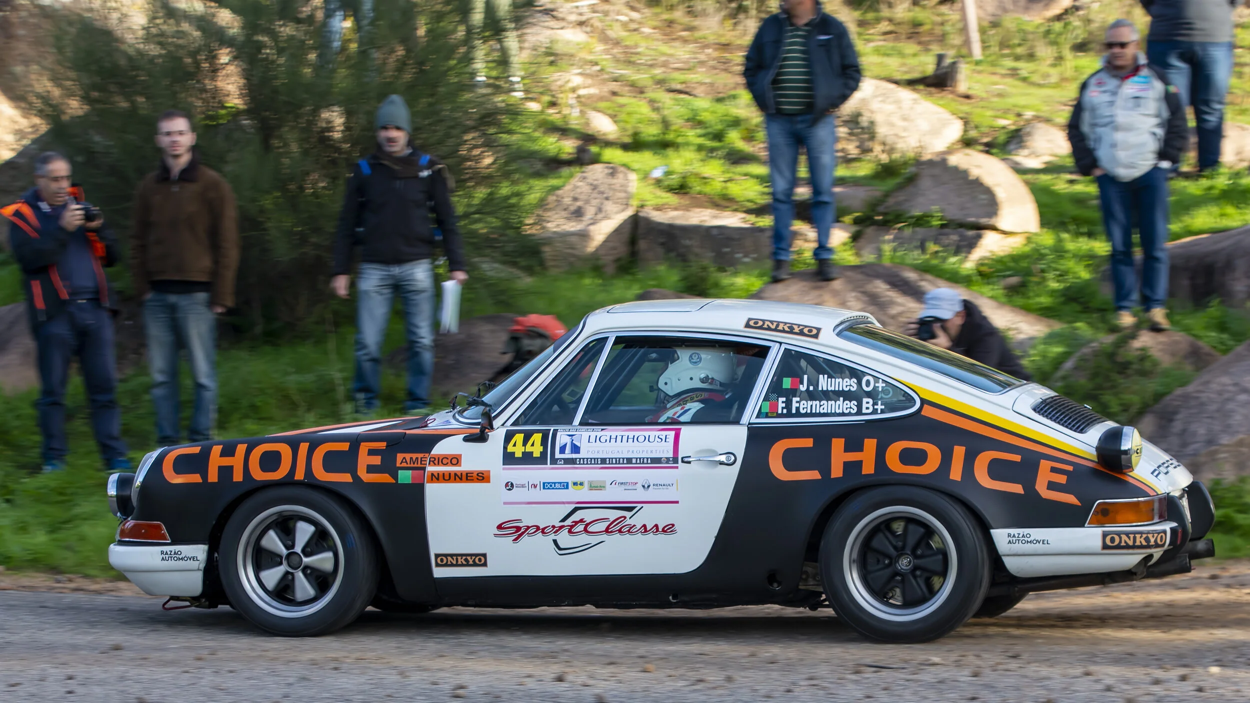 Serra de Sintra, Portugal. Rali das Camélias Dec 2018. Porsche 911. Jorge Nunes & Filipe Fernandes