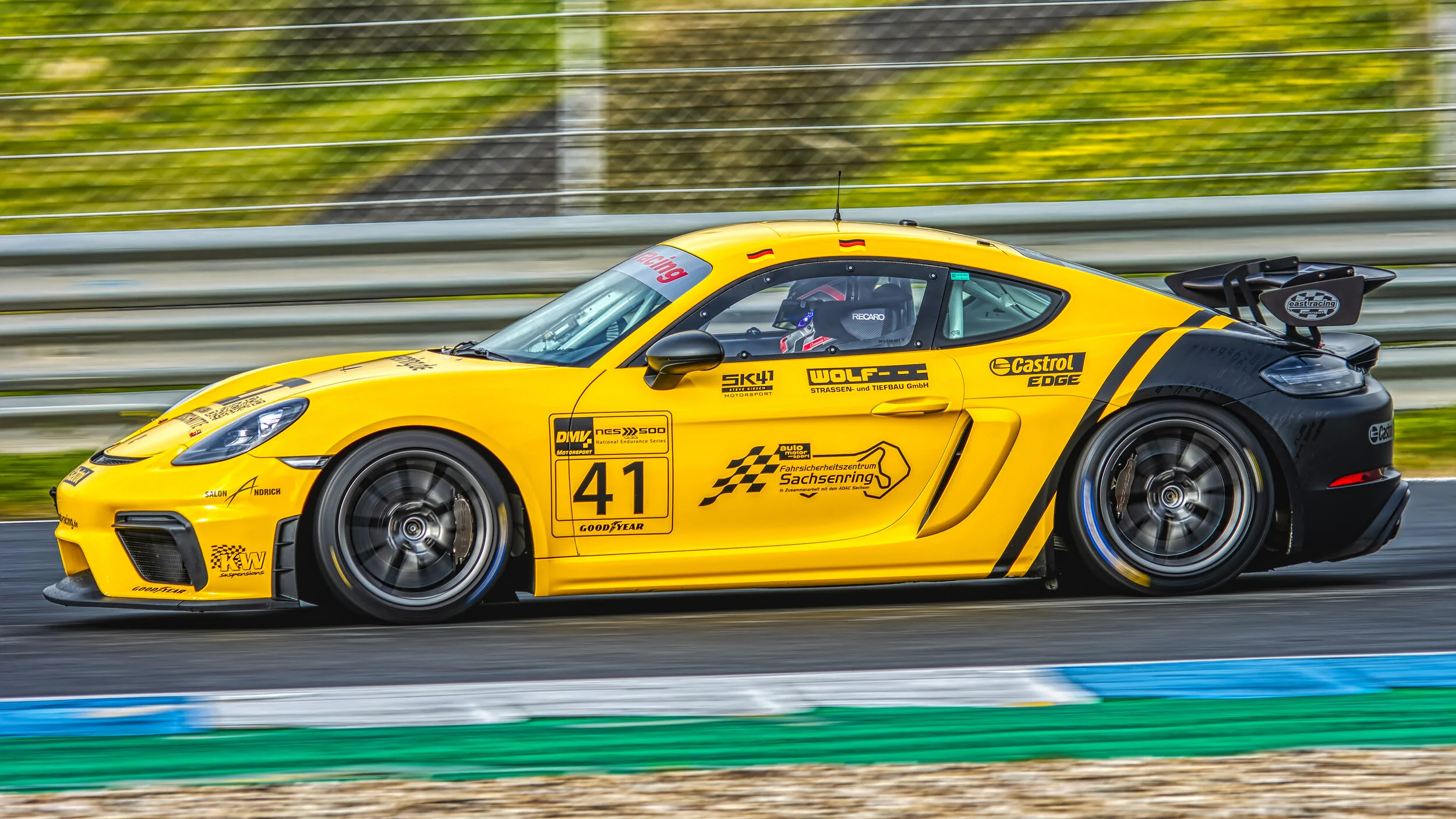 Estoril Circuit, Portugal. Estoril Gedlich Racing.Porsche GT4 Clubsport 