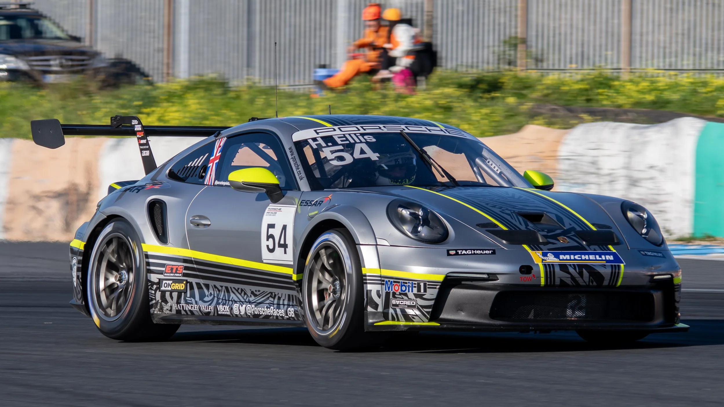 Estoril Circuit, Portugal. Porsche Sprint Challenge Southern Europe Estoril 2024 Free Practice Sport Division.
PORSCHE 992 GT3 CUP